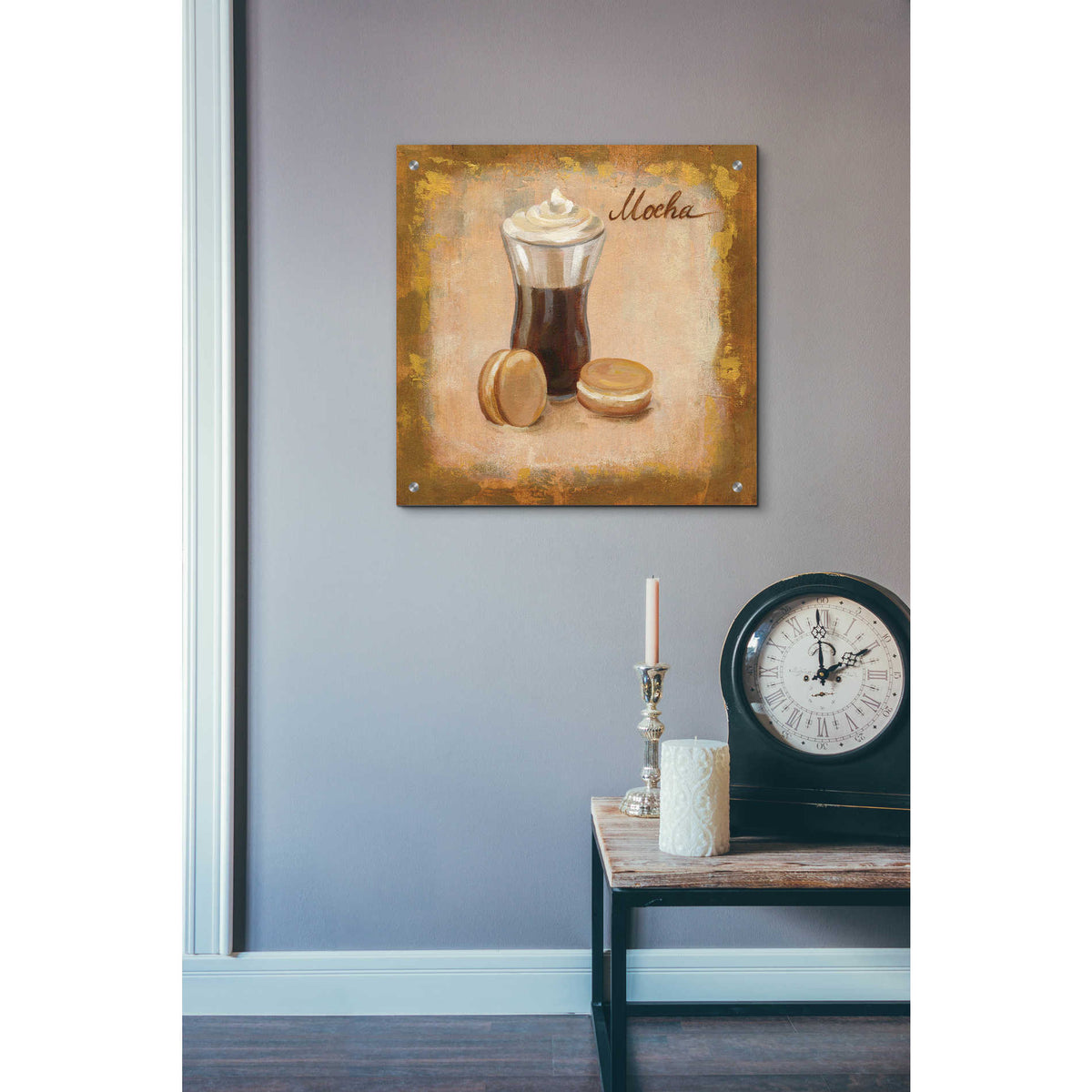 Epic Art 'Coffee Time I' by Silvia Vassileva, Acrylic Glass Wall Art,24x24