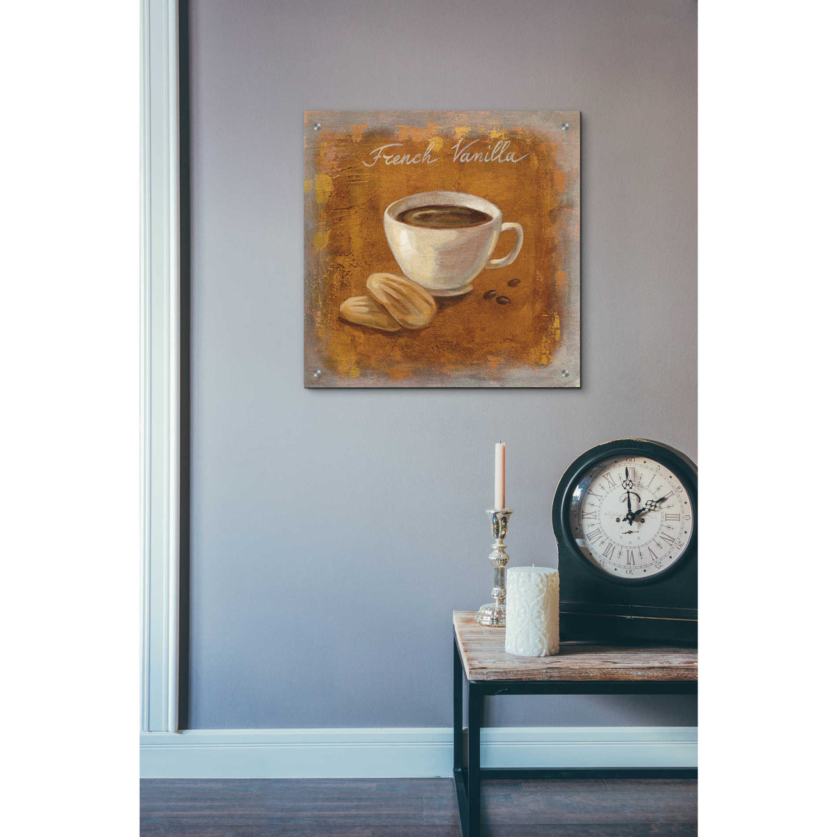 Epic Art 'Coffee Time II' by Silvia Vassileva, Acrylic Glass Wall Art,24x24