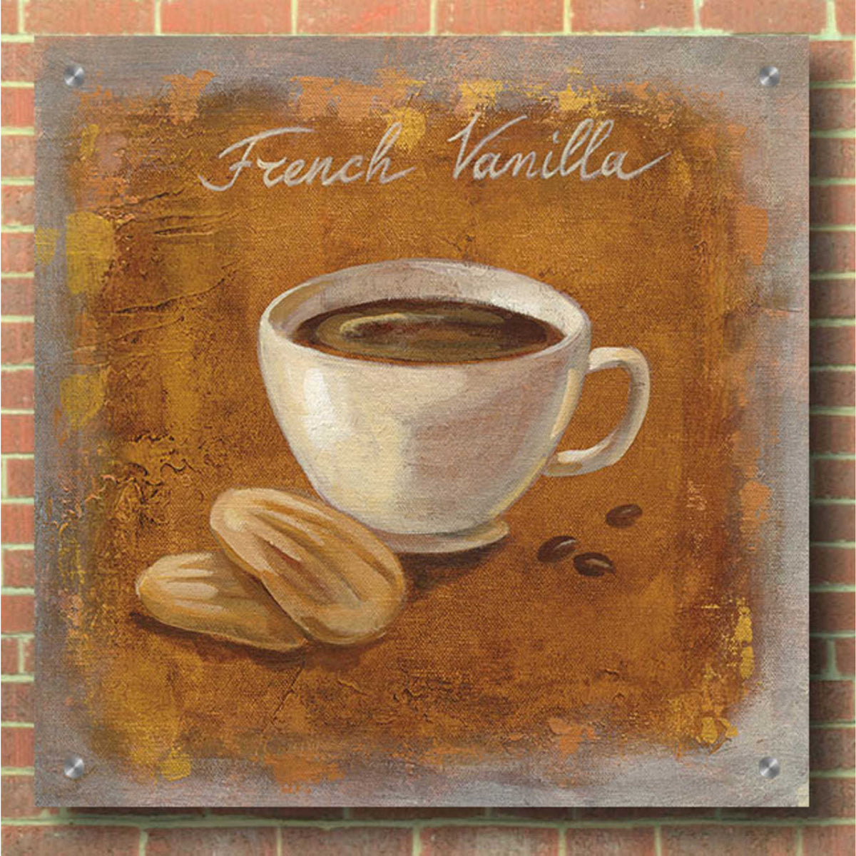 Epic Art 'Coffee Time II' by Silvia Vassileva, Acrylic Glass Wall Art,36x36