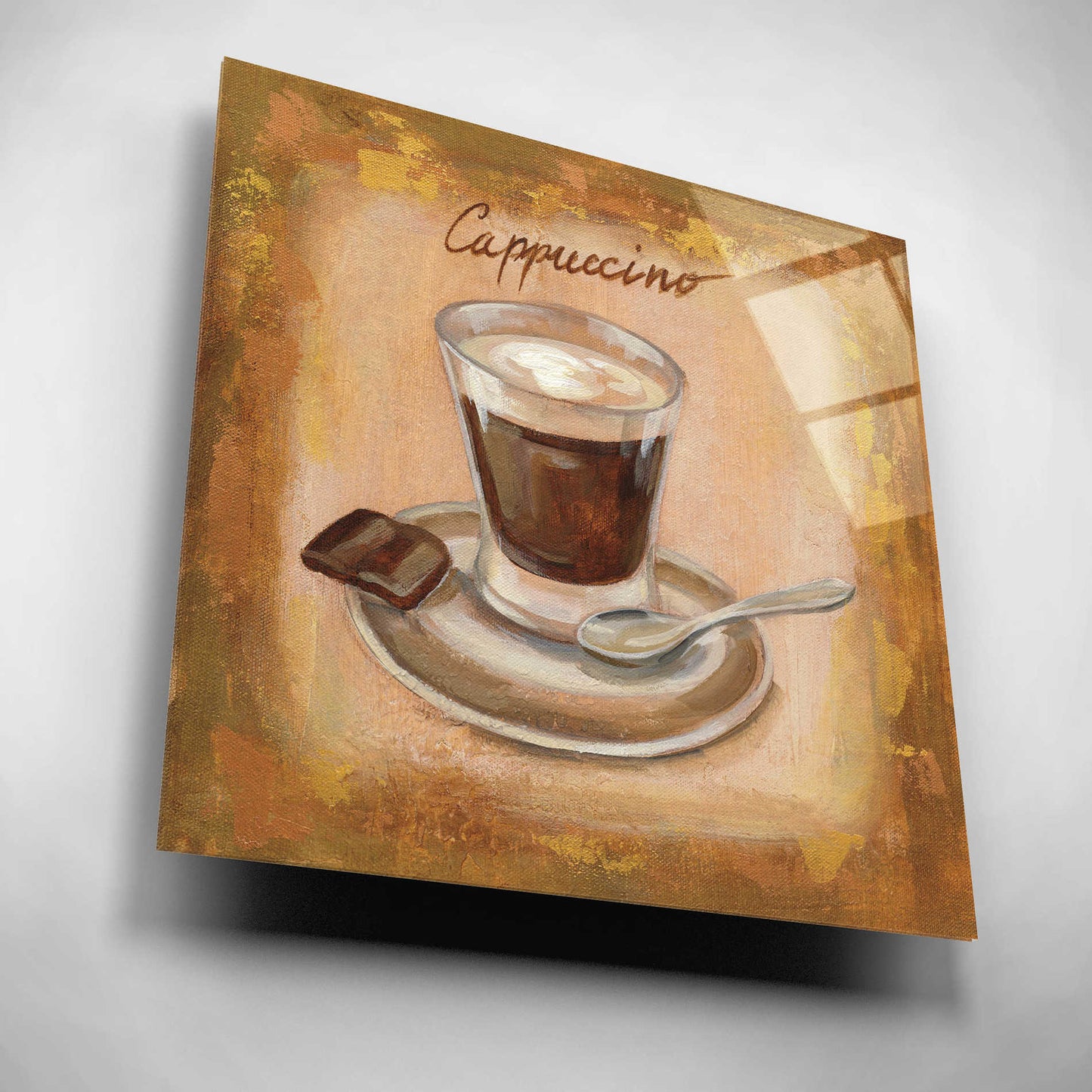 Epic Art 'Coffee Time III' by Silvia Vassileva, Acrylic Glass Wall Art,12x12