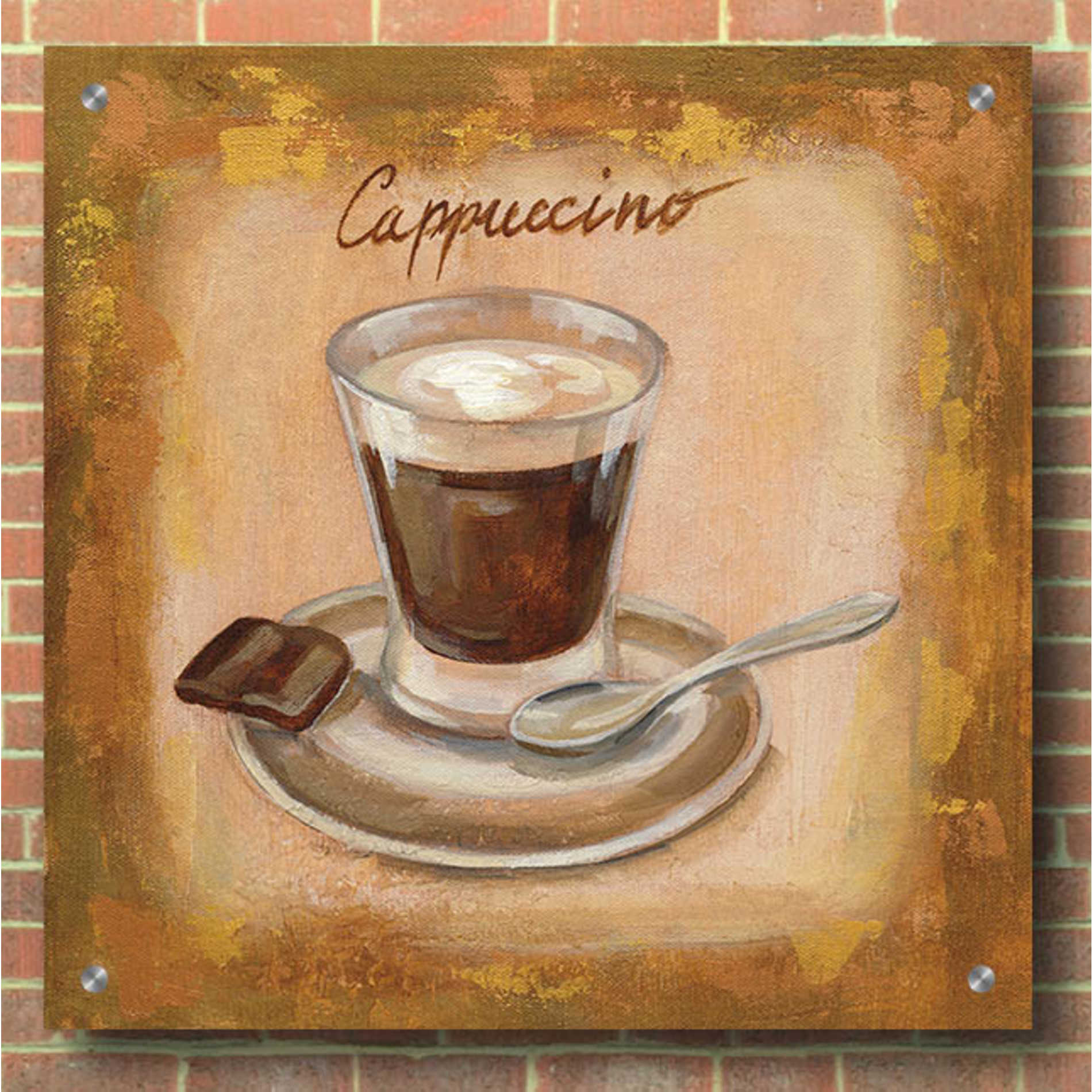 Epic Art 'Coffee Time III' by Silvia Vassileva, Acrylic Glass Wall Art,36x36