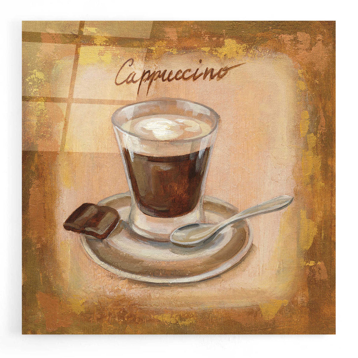 Epic Art 'Coffee Time III' by Silvia Vassileva, Acrylic Glass Wall Art
