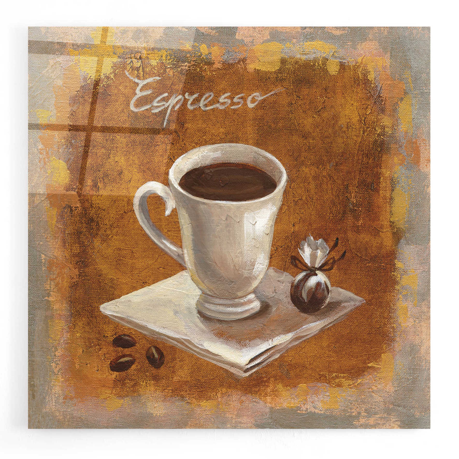 Epic Art 'Coffee Time IV' by Silvia Vassileva, Acrylic Glass Wall Art