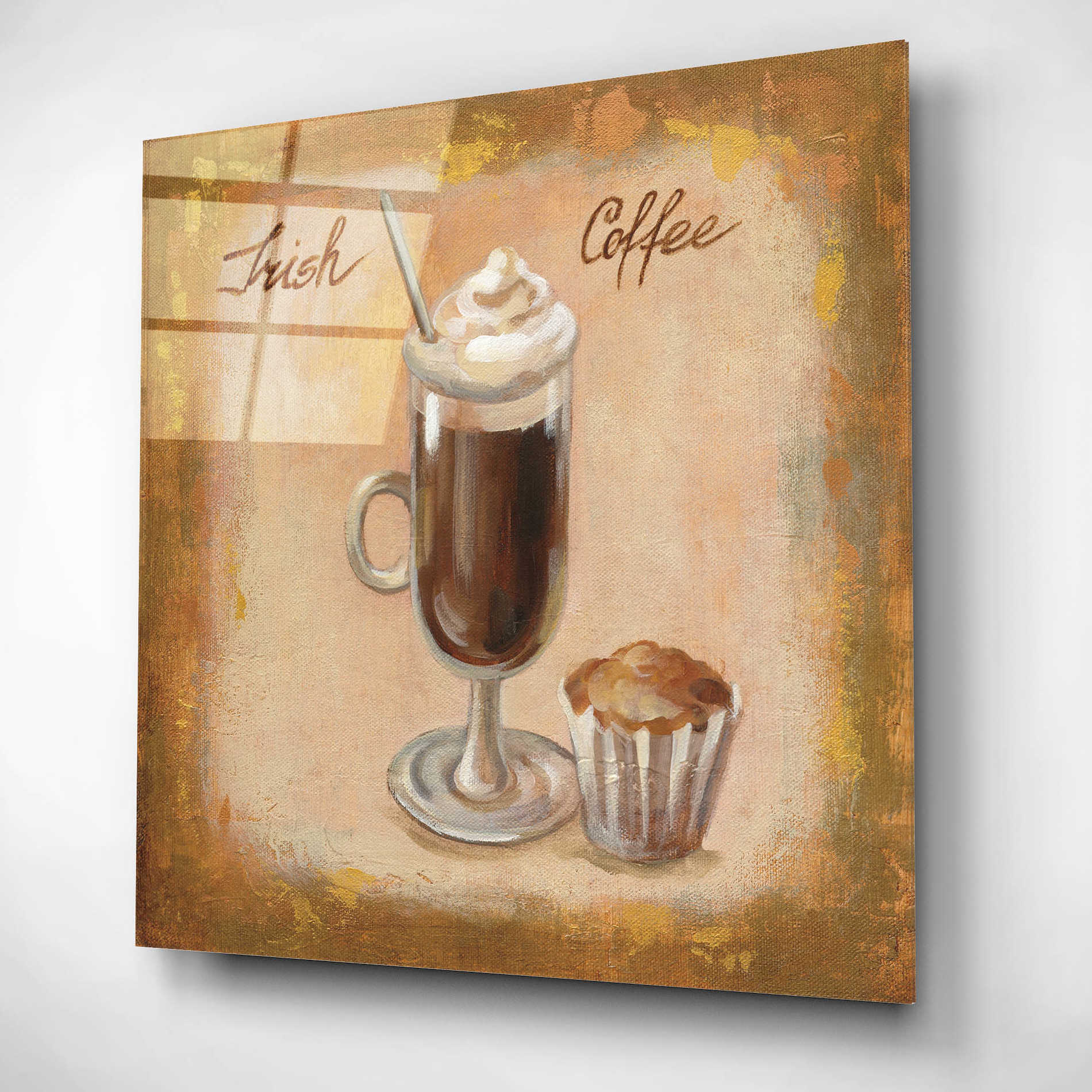 Epic Art 'Coffee Time V' by Silvia Vassileva, Acrylic Glass Wall Art,12x12