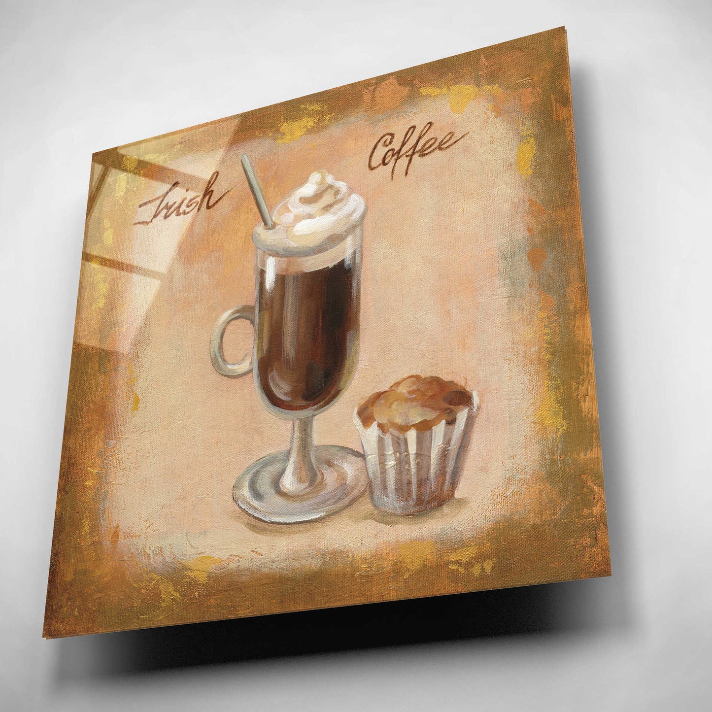 Epic Art 'Coffee Time V' by Silvia Vassileva, Acrylic Glass Wall Art,12x12