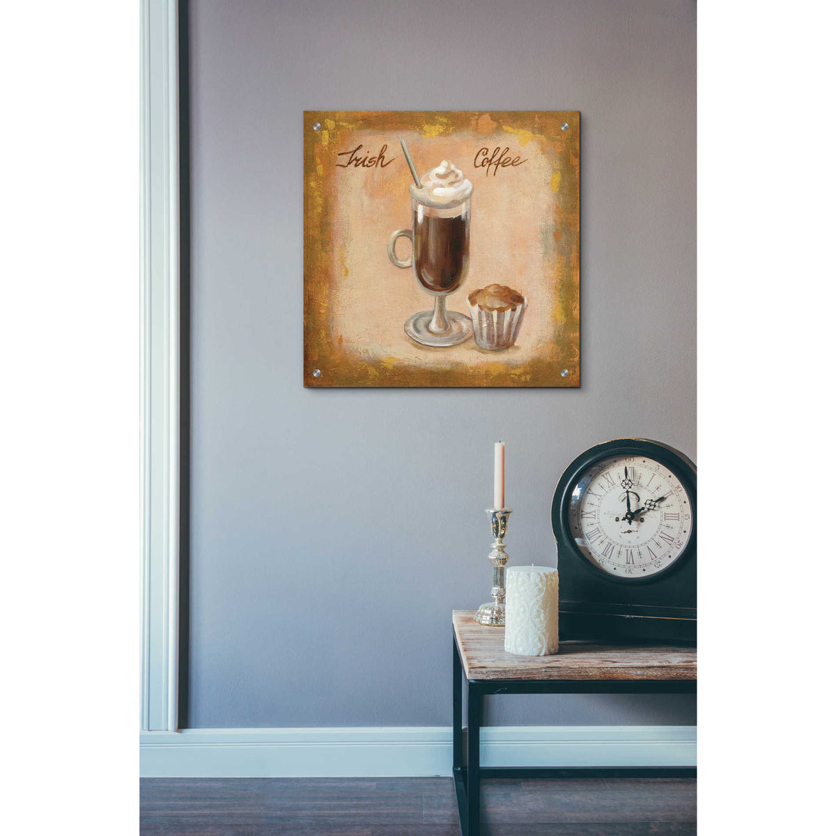 Epic Art 'Coffee Time V' by Silvia Vassileva, Acrylic Glass Wall Art,24x24