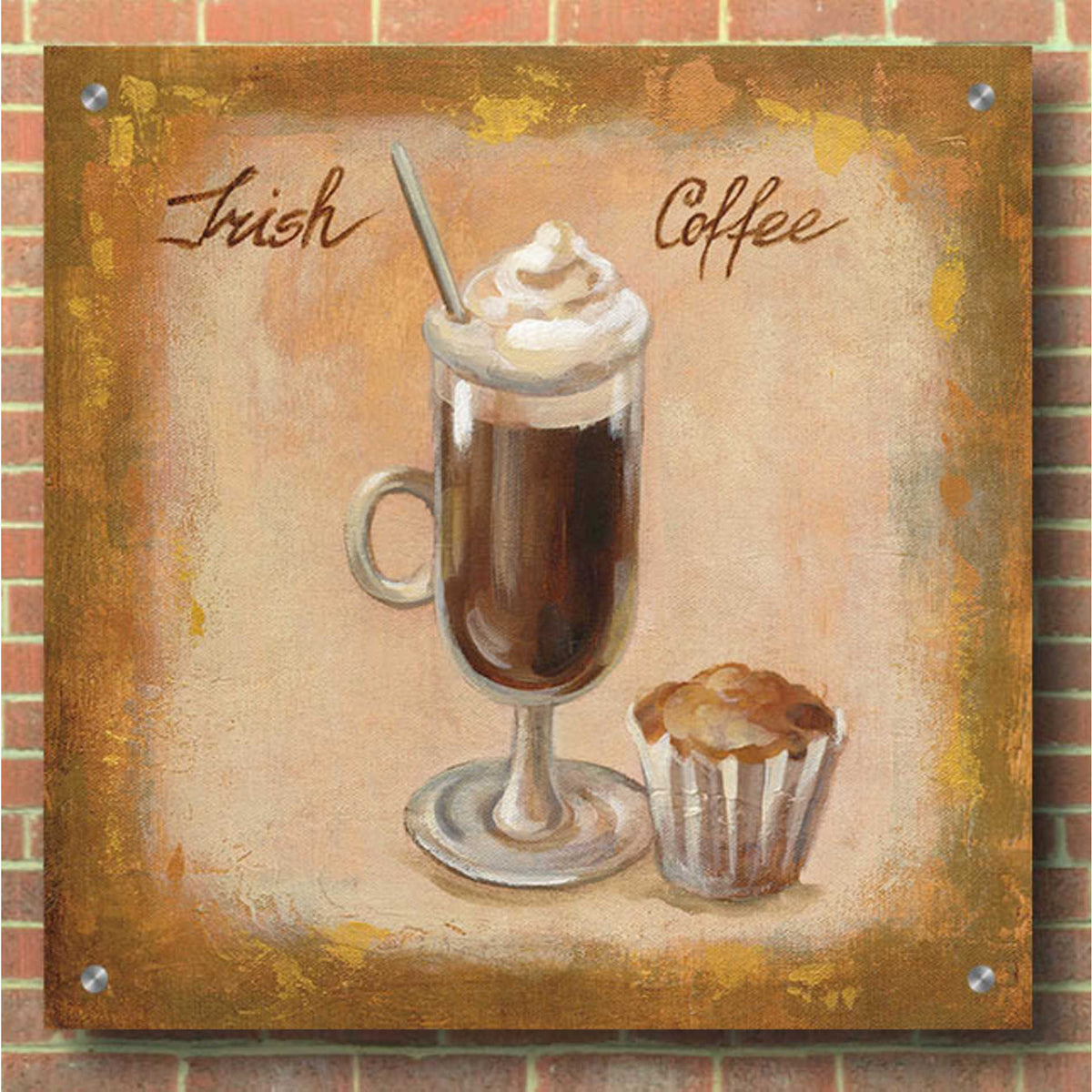Epic Art 'Coffee Time V' by Silvia Vassileva, Acrylic Glass Wall Art,36x36
