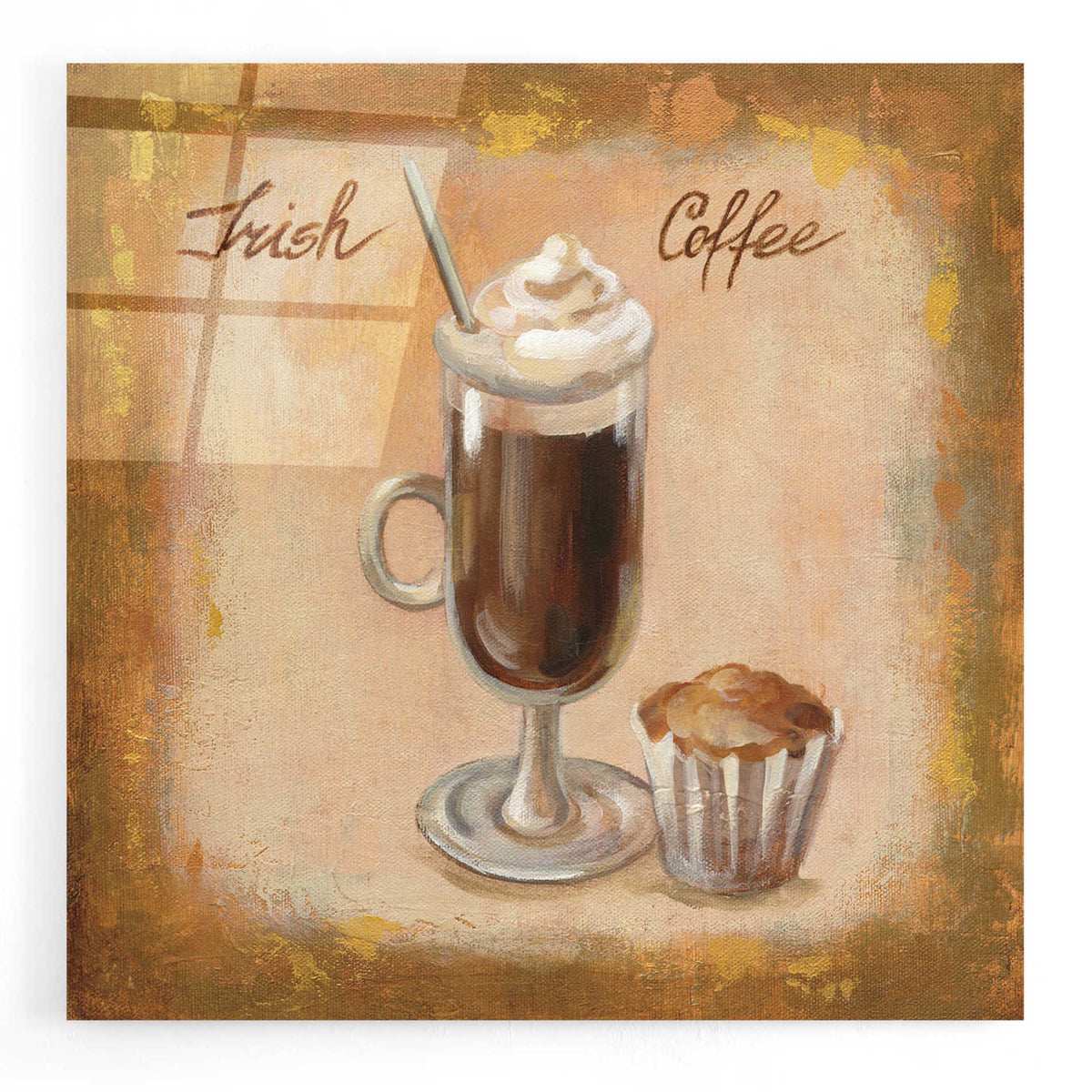 Epic Art 'Coffee Time V' by Silvia Vassileva, Acrylic Glass Wall Art
