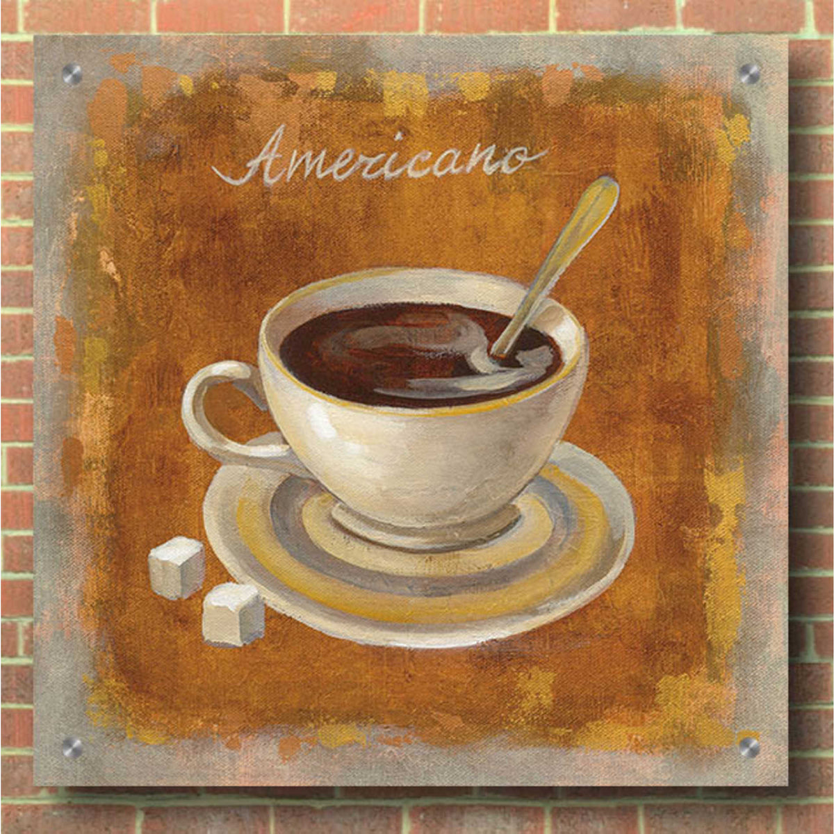Epic Art 'Coffee Time VI' by Silvia Vassileva, Acrylic Glass Wall Art,36x36