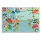 Epic Art 'Folk Song Floral' by Silvia Vassileva, Acrylic Glass Wall Art