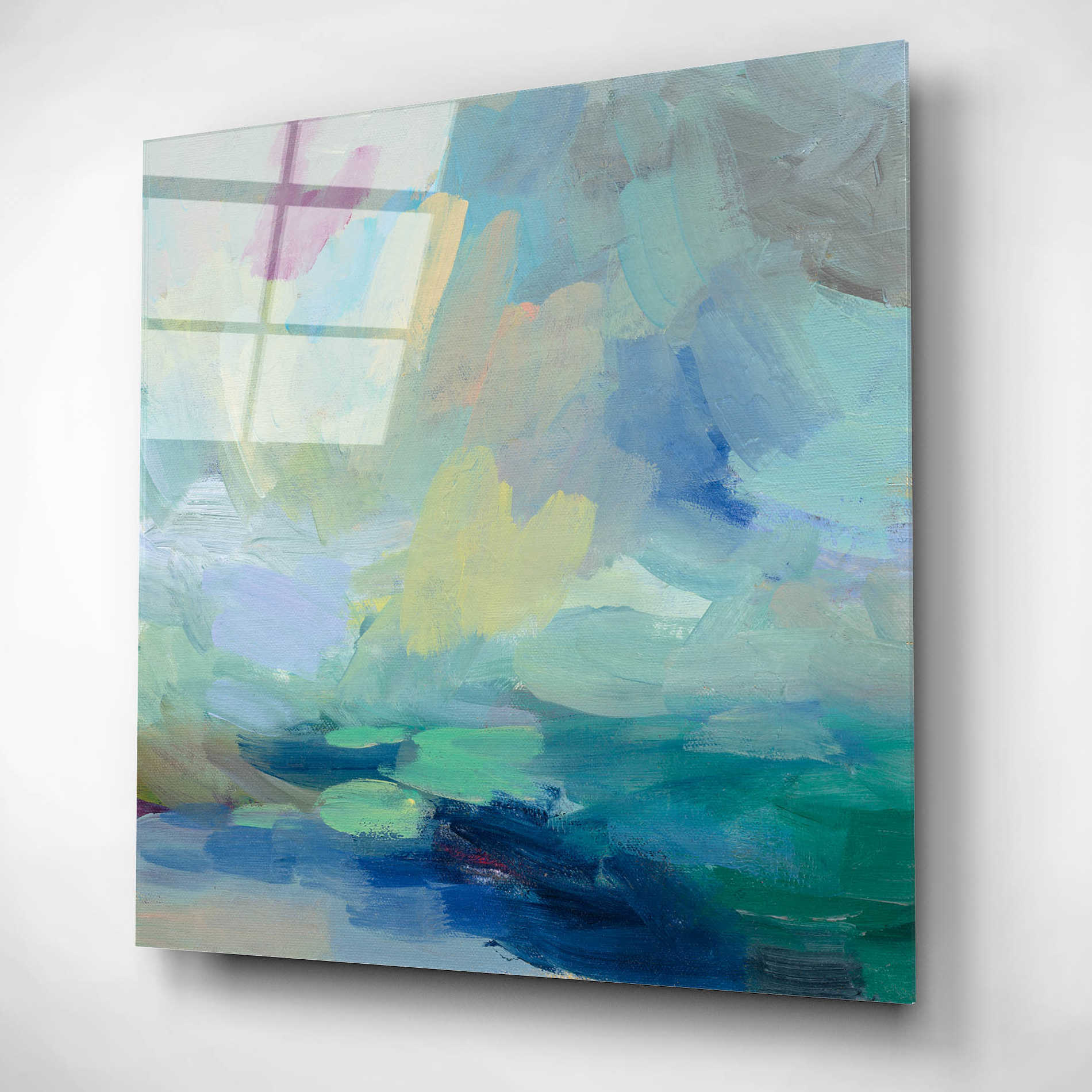 Epic Art 'Storm I' by Silvia Vassileva, Acrylic Glass Wall Art,12x12