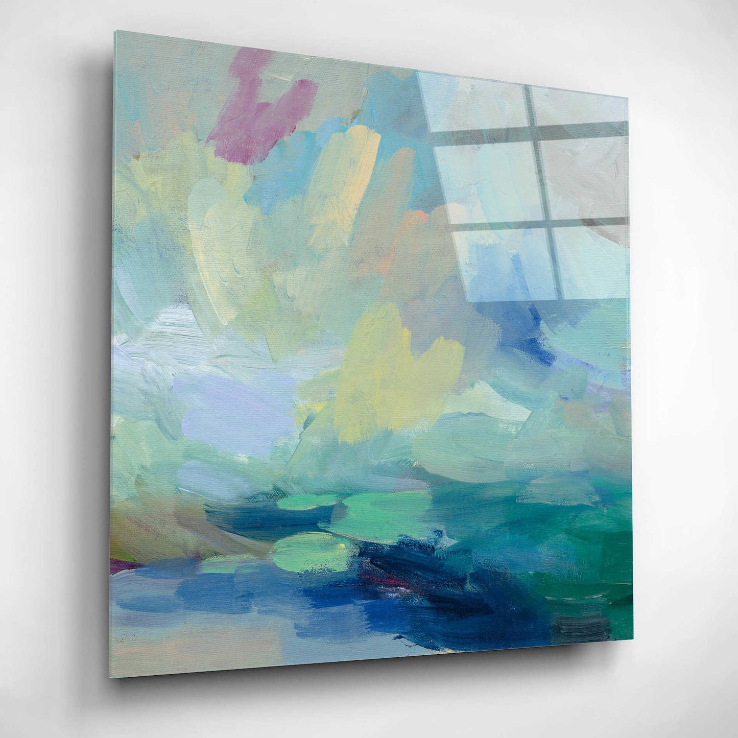 Epic Art 'Storm I' by Silvia Vassileva, Acrylic Glass Wall Art,12x12