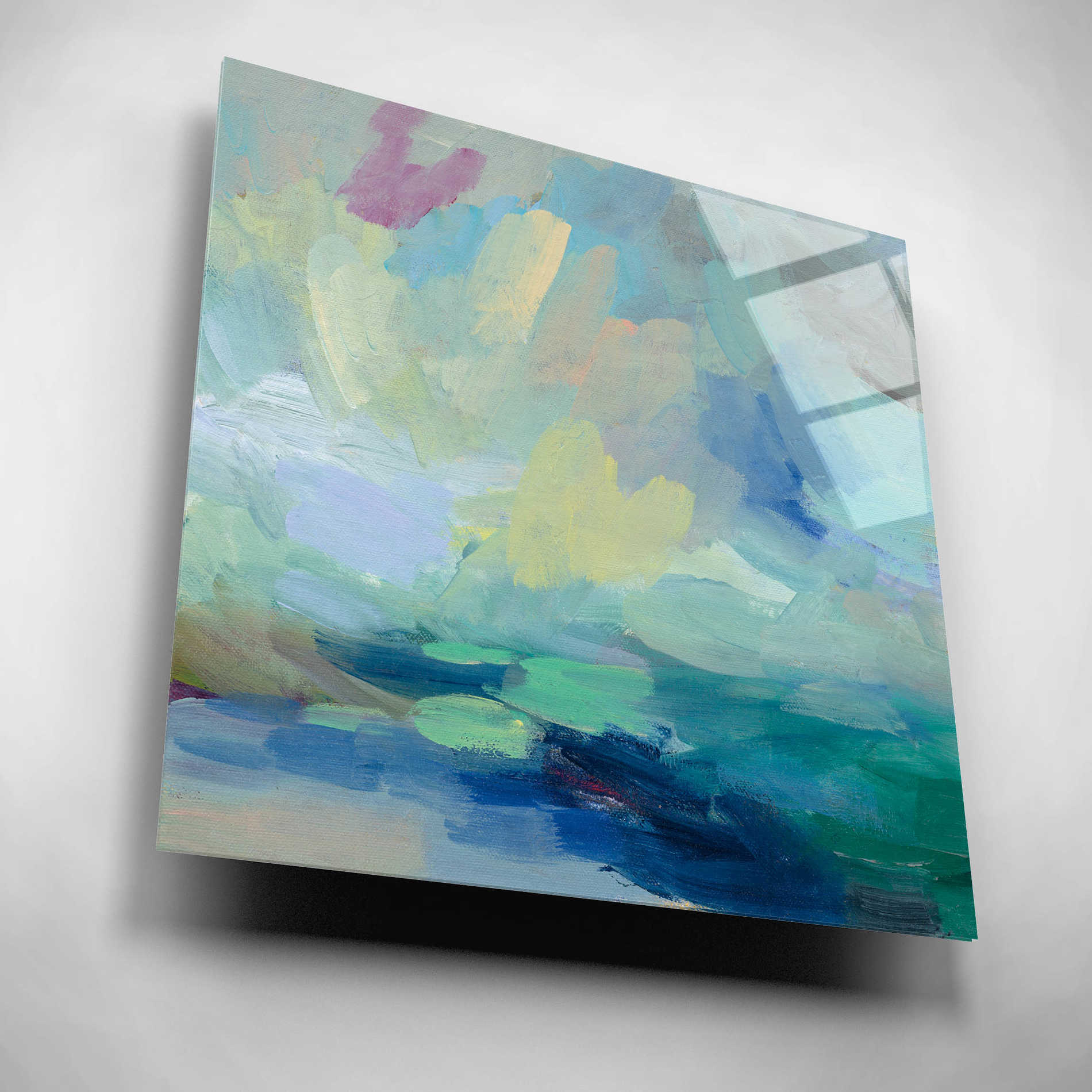 Epic Art 'Storm I' by Silvia Vassileva, Acrylic Glass Wall Art,12x12