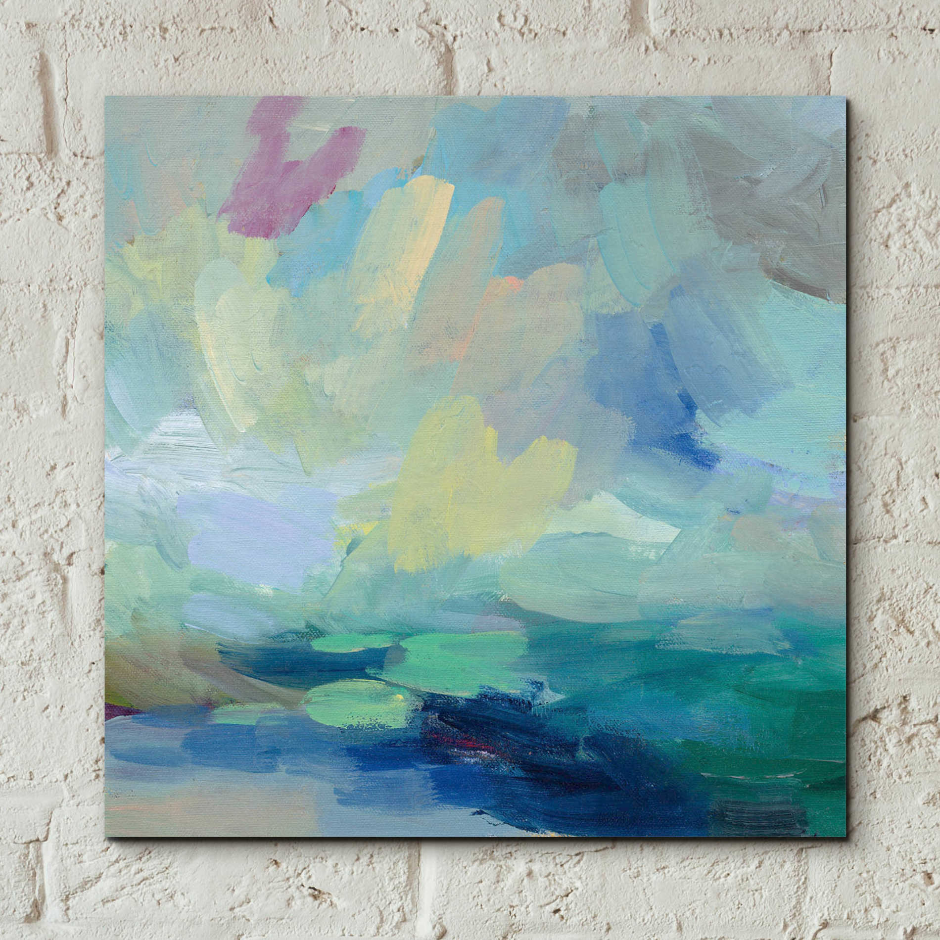 Epic Art 'Storm I' by Silvia Vassileva, Acrylic Glass Wall Art,12x12