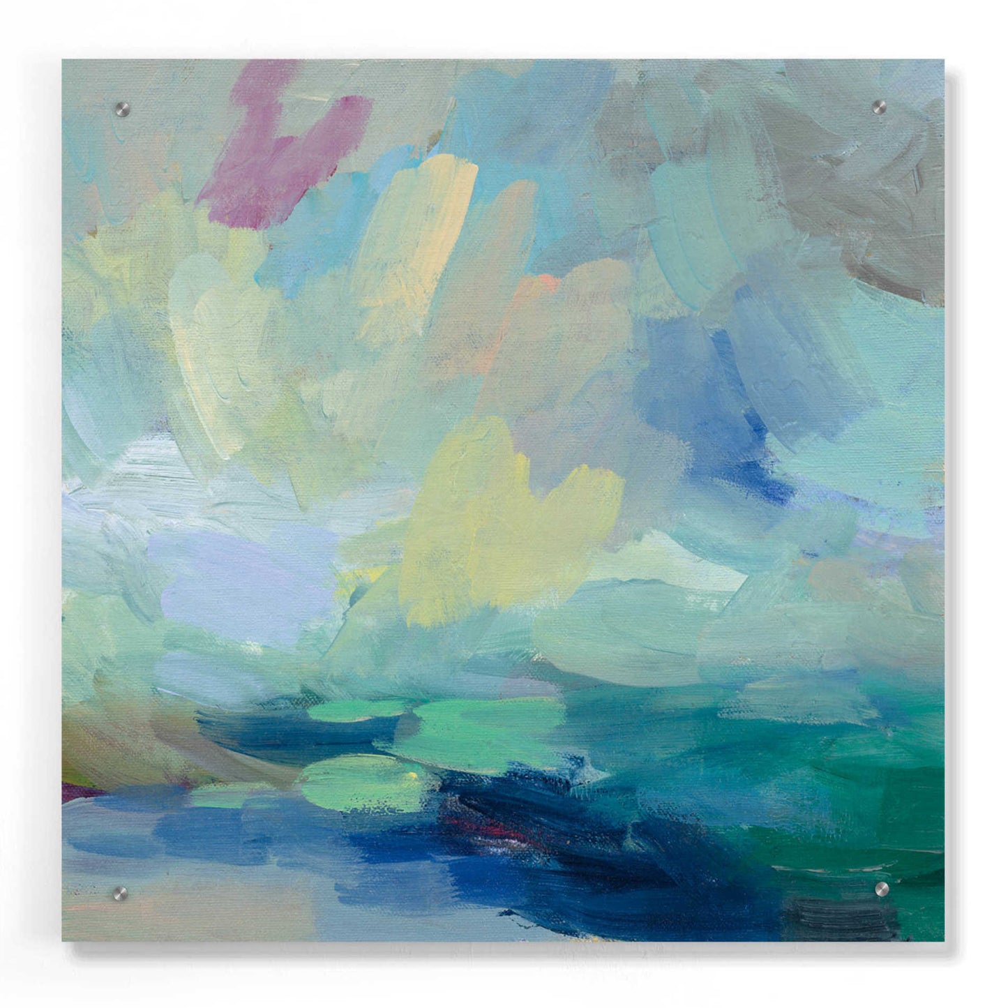 Epic Art 'Storm I' by Silvia Vassileva, Acrylic Glass Wall Art,24x24