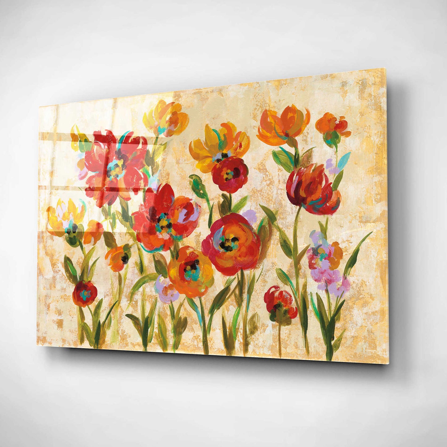 Epic Art 'July in the Garden I' by Silvia Vassileva, Acrylic Glass Wall Art,16x12