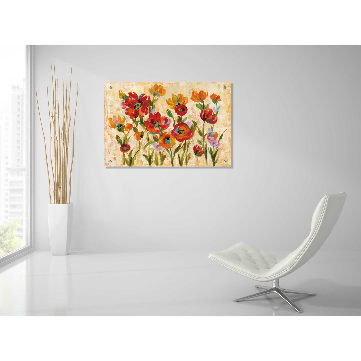 Epic Art 'July in the Garden I' by Silvia Vassileva, Acrylic Glass Wall Art,36x24