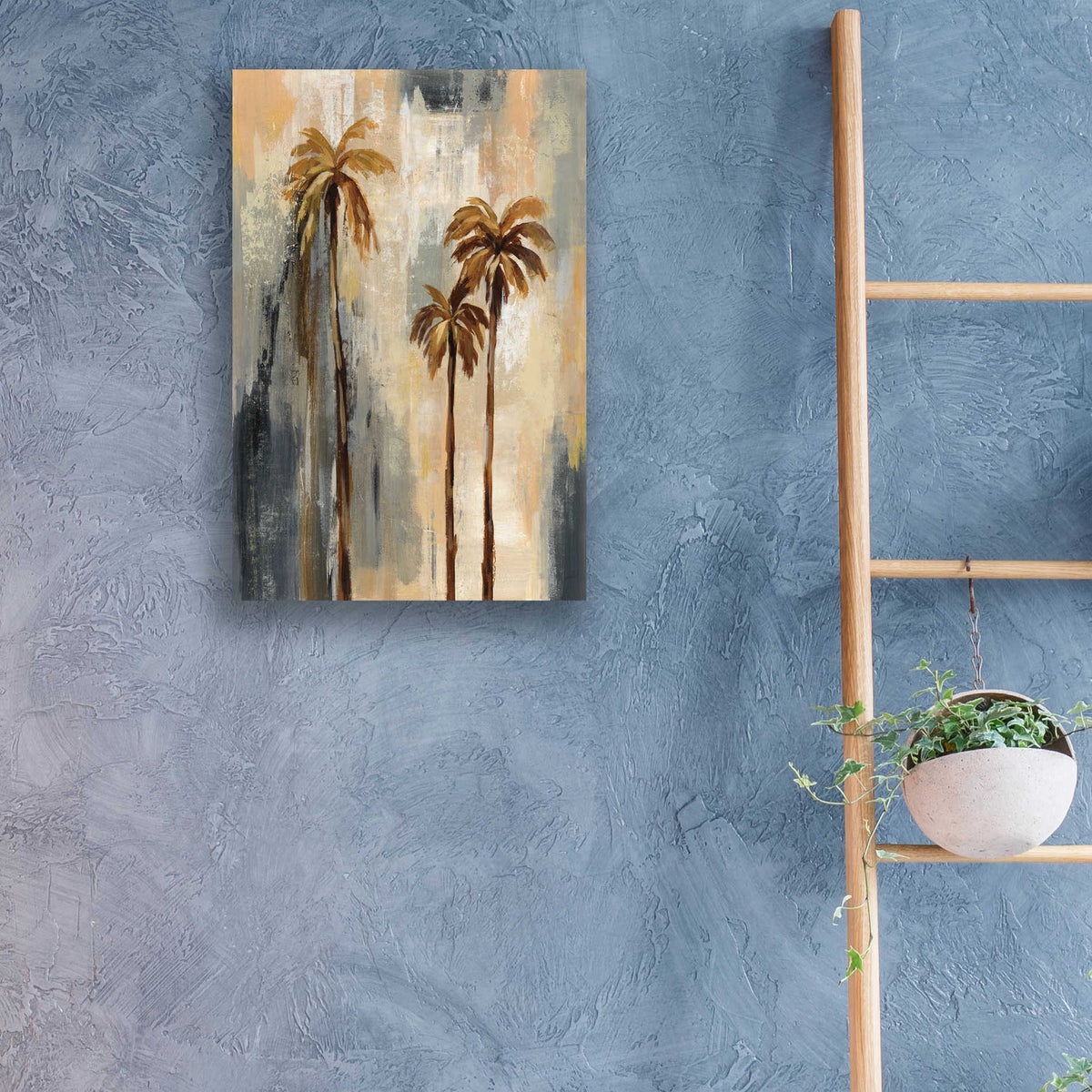 Epic Art 'Palm Trees I' by Silvia Vassileva, Acrylic Glass Wall Art,16x24