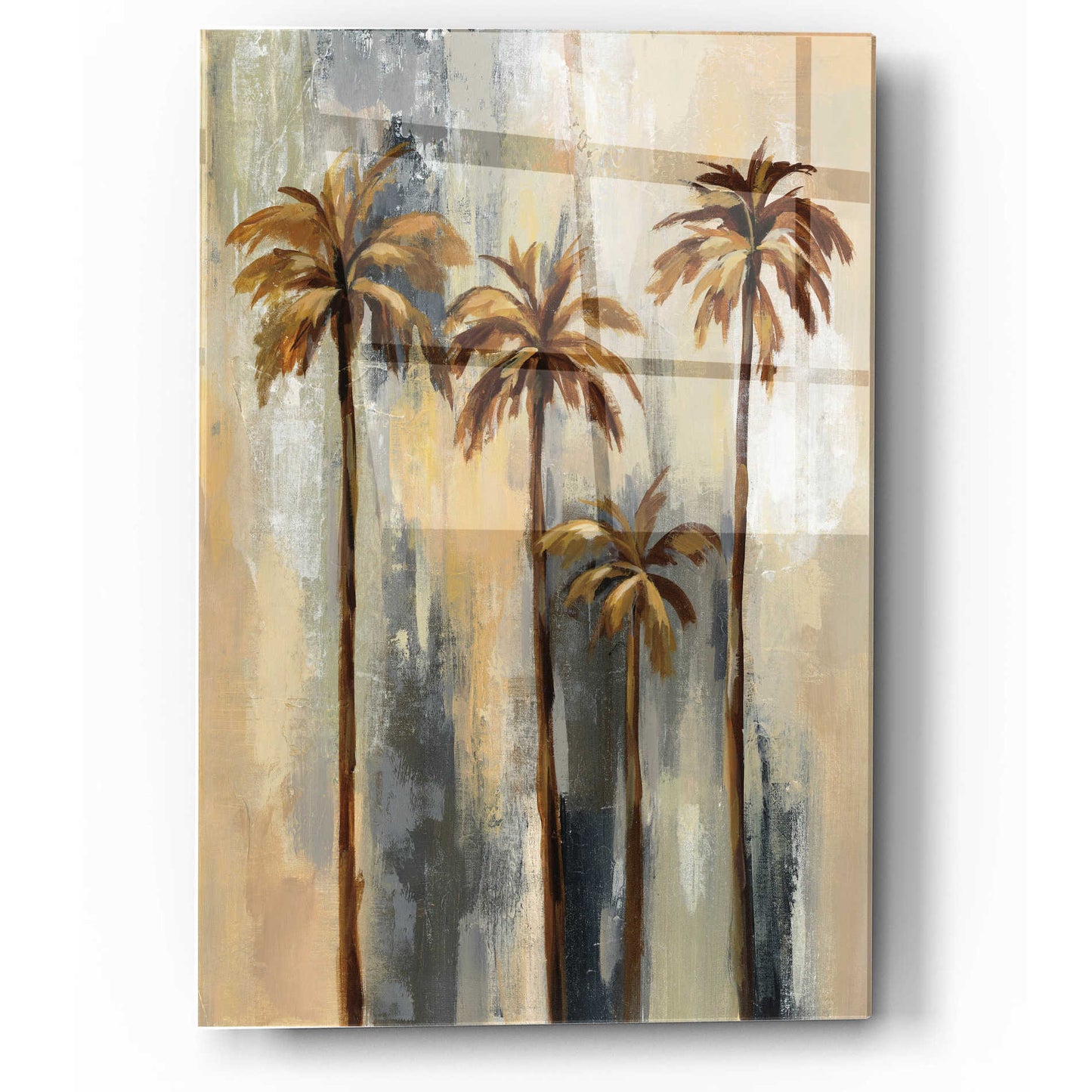 Epic Art 'Palm Trees II' by Silvia Vassileva, Acrylic Glass Wall Art,12x16