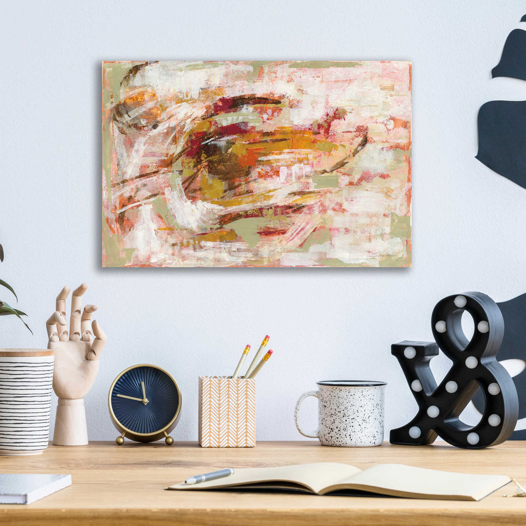 Epic Art 'Graffiti Wall II' by Silvia Vassileva, Acrylic Glass Wall Art,16x12