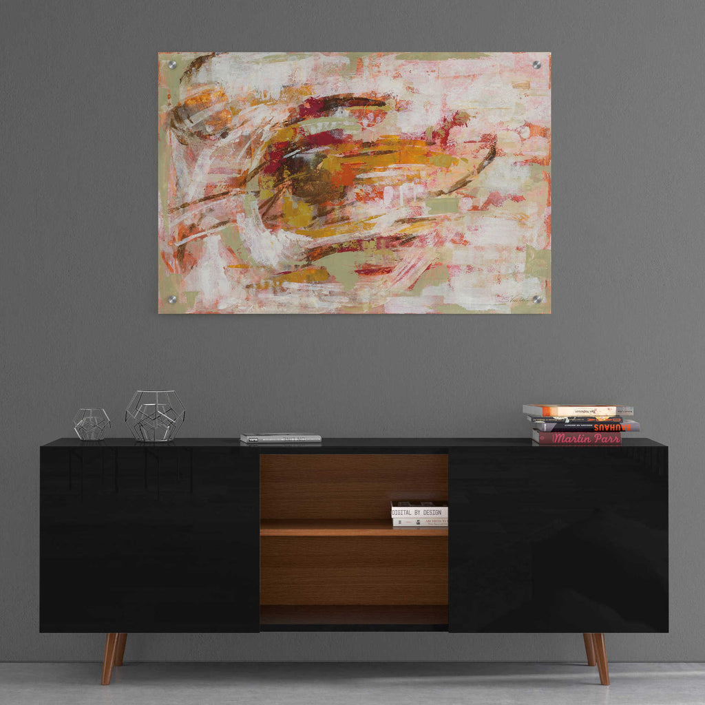 Epic Art 'Graffiti Wall II' by Silvia Vassileva, Acrylic Glass Wall Art,36x24