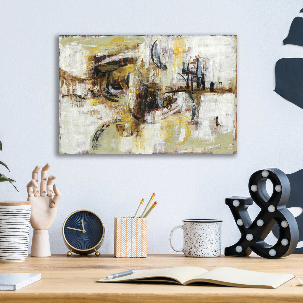 Epic Art 'Graffiti Wall III' by Silvia Vassileva, Acrylic Glass Wall Art,16x12