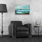 Epic Art 'Northern Lake' by Silvia Vassileva, Acrylic Glass Wall Art,24x16
