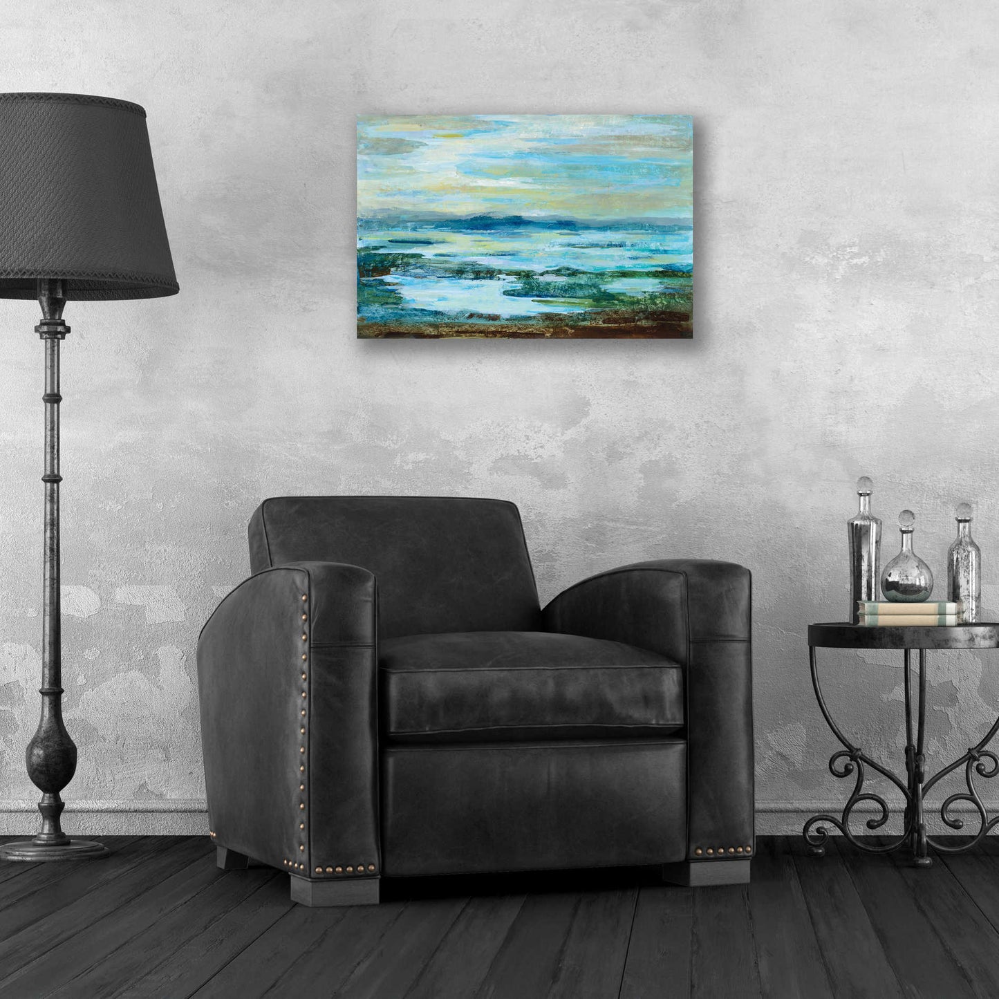 Epic Art 'Northern Lake' by Silvia Vassileva, Acrylic Glass Wall Art,24x16