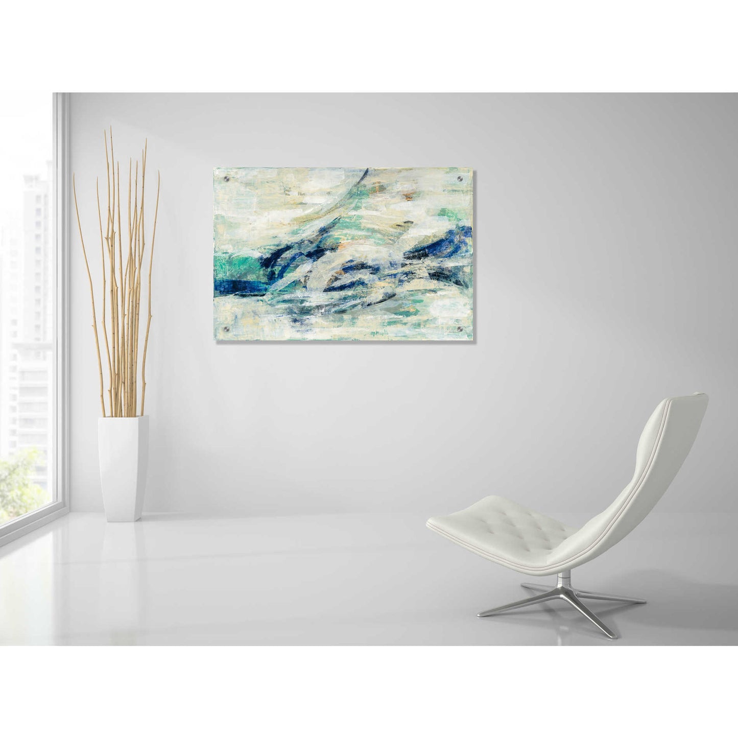 Epic Art 'Seawave' by Silvia Vassileva, Acrylic Glass Wall Art,36x24