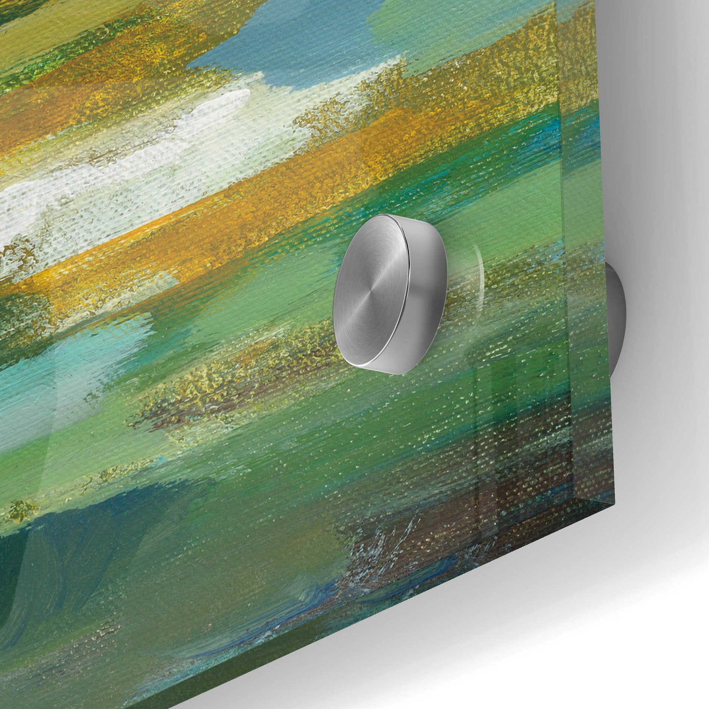 Epic Art 'Early Spring Landscape I' by Silvia Vassileva, Acrylic Glass Wall Art,24x24