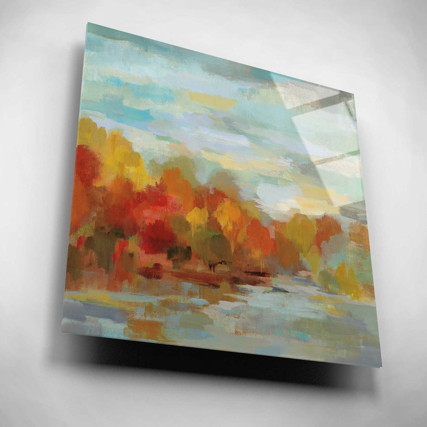 Epic Art 'October Dreamscape' by Silvia Vassileva, Acrylic Glass Wall Art,12x12