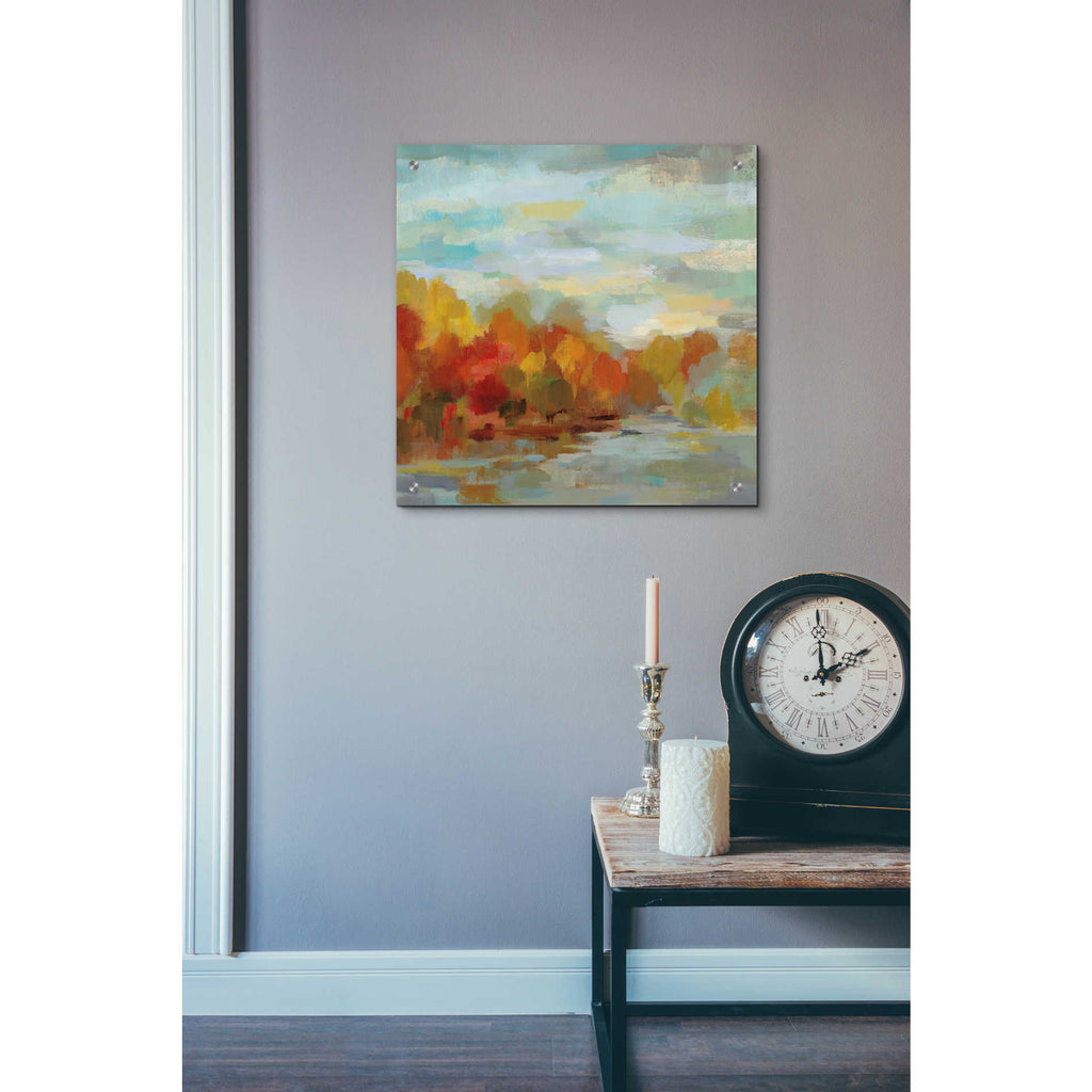 Epic Art 'October Dreamscape' by Silvia Vassileva, Acrylic Glass Wall Art,24x24