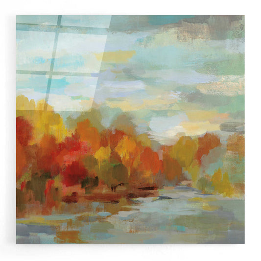 Epic Art 'October Dreamscape' by Silvia Vassileva, Acrylic Glass Wall Art