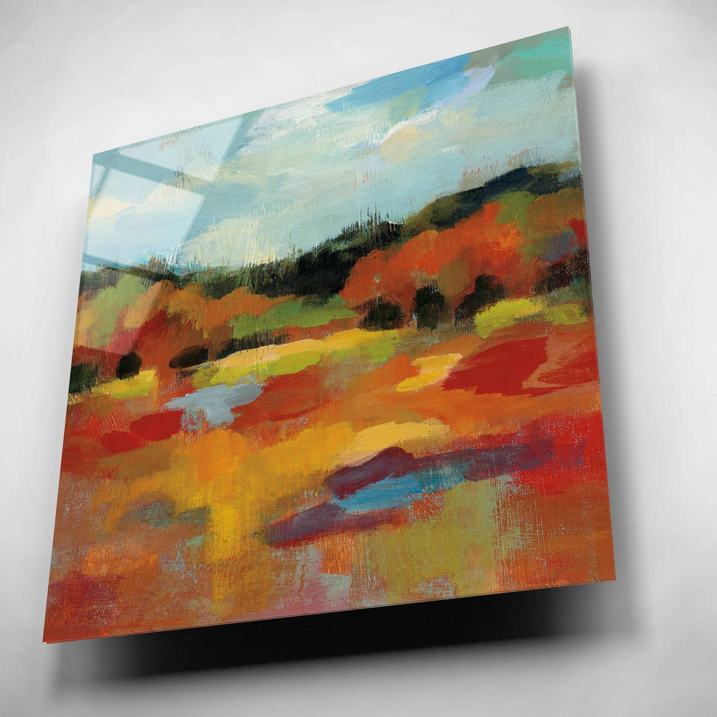 Epic Art 'October Moment I' by Silvia Vassileva, Acrylic Glass Wall Art,12x12