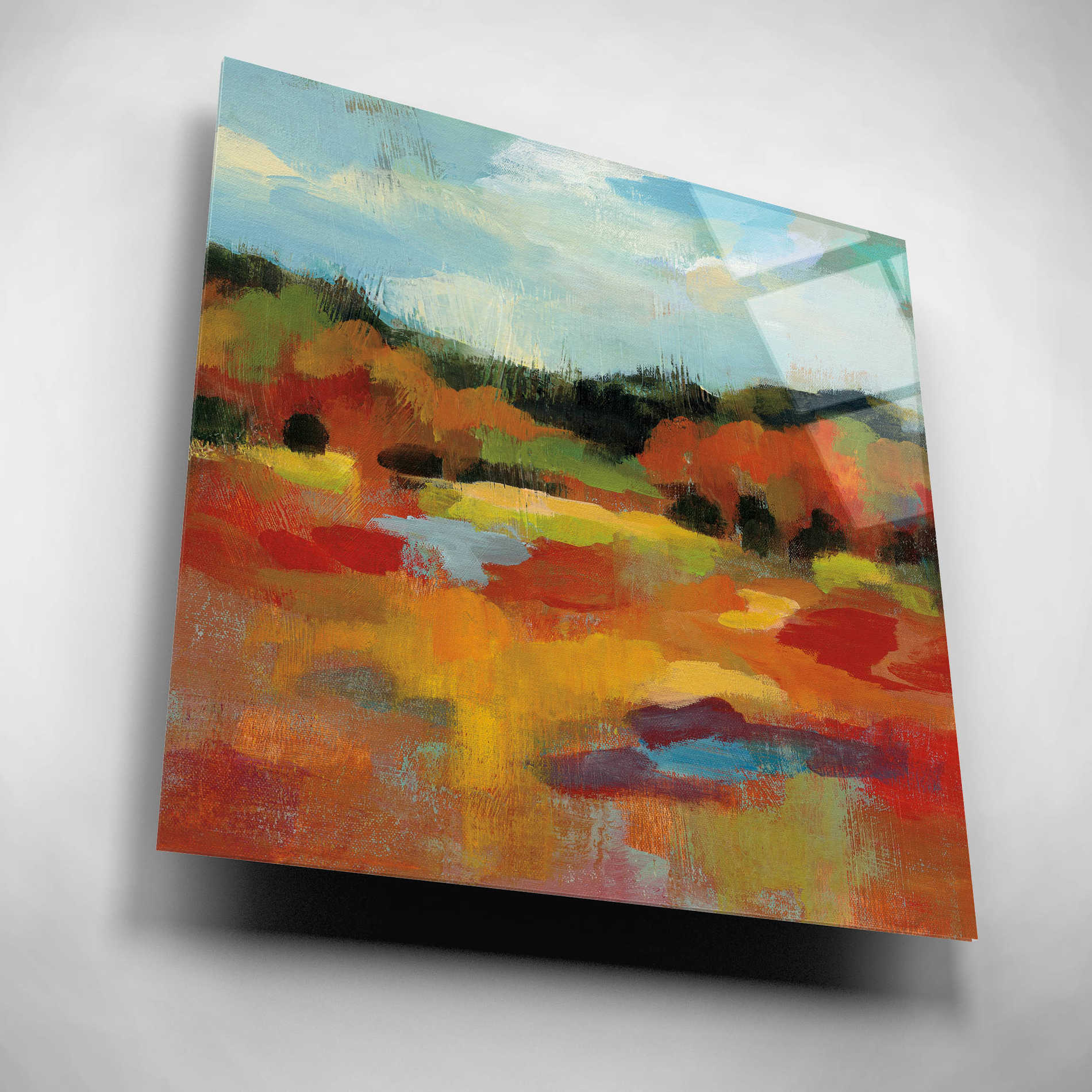 Epic Art 'October Moment I' by Silvia Vassileva, Acrylic Glass Wall Art,12x12