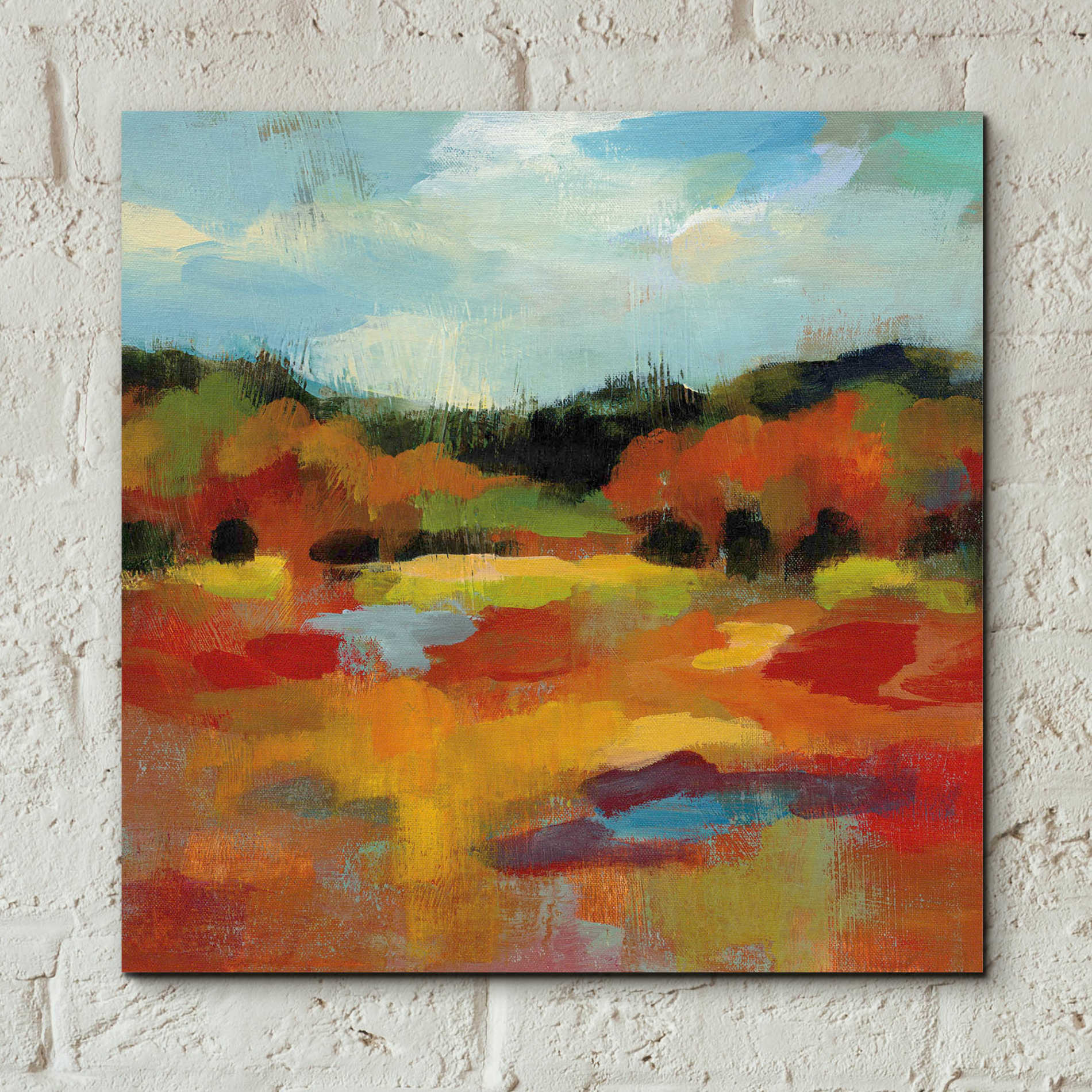 Epic Art 'October Moment I' by Silvia Vassileva, Acrylic Glass Wall Art,12x12