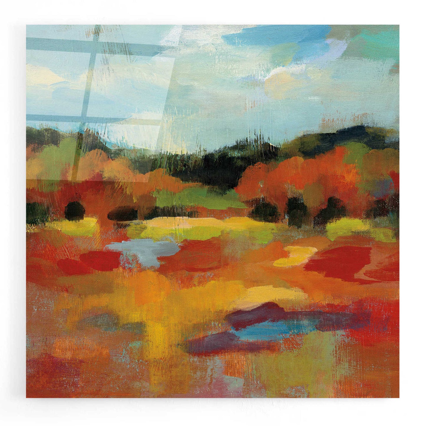 Epic Art 'October Moment I' by Silvia Vassileva, Acrylic Glass Wall Art,12x12