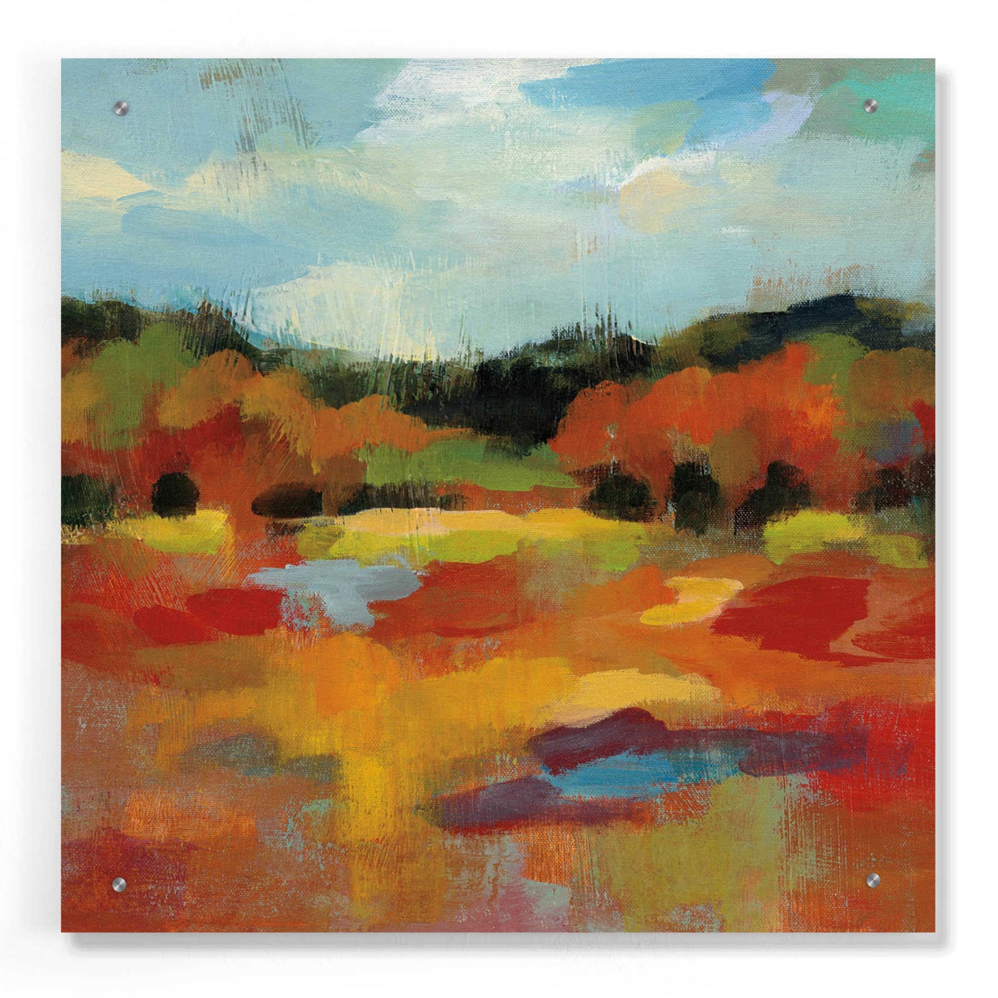 Epic Art 'October Moment I' by Silvia Vassileva, Acrylic Glass Wall Art,24x24