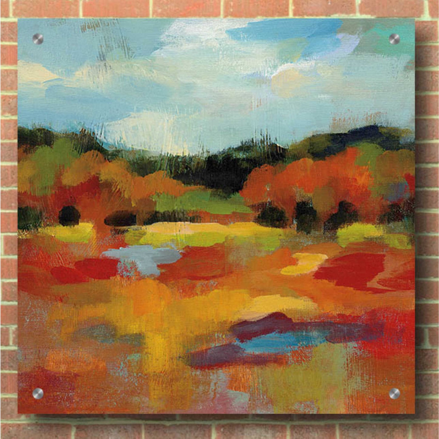 Epic Art 'October Moment I' by Silvia Vassileva, Acrylic Glass Wall Art,36x36