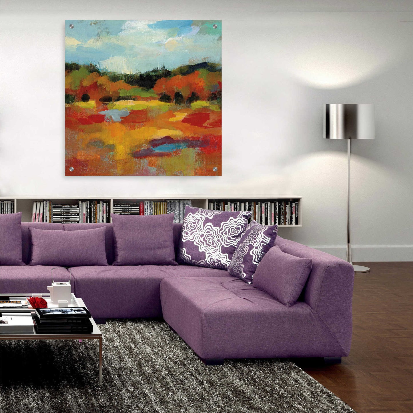 Epic Art 'October Moment I' by Silvia Vassileva, Acrylic Glass Wall Art,36x36