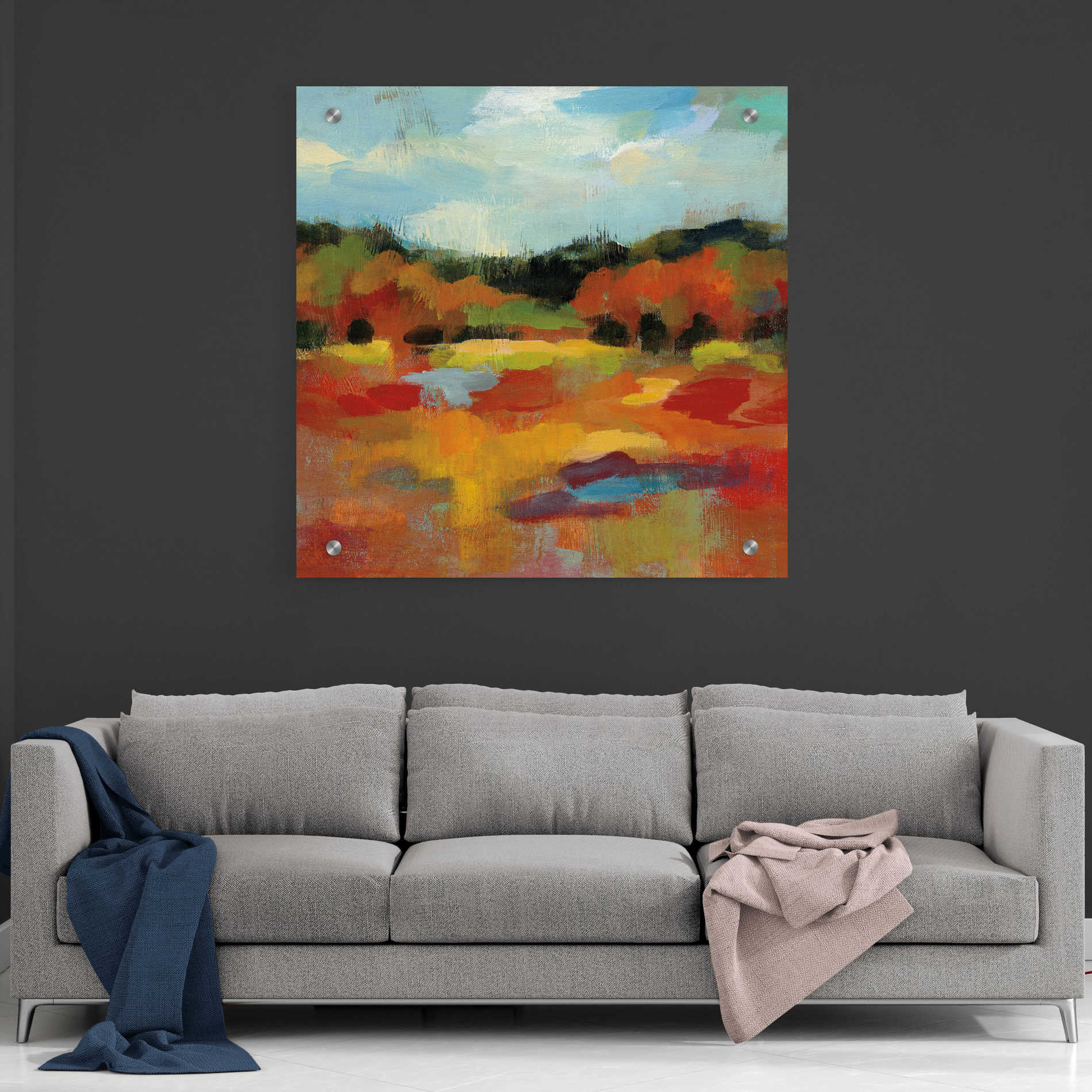 Epic Art 'October Moment I' by Silvia Vassileva, Acrylic Glass Wall Art,36x36