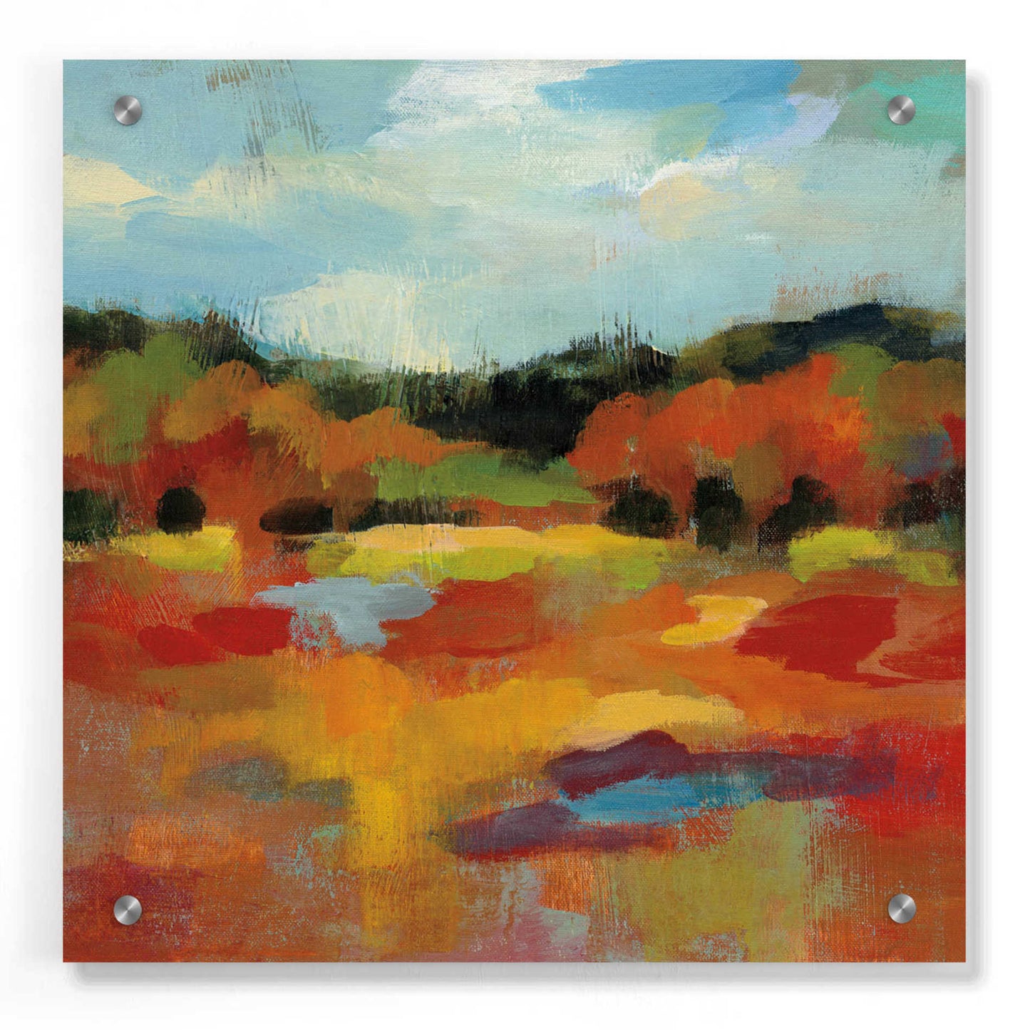 Epic Art 'October Moment I' by Silvia Vassileva, Acrylic Glass Wall Art,36x36