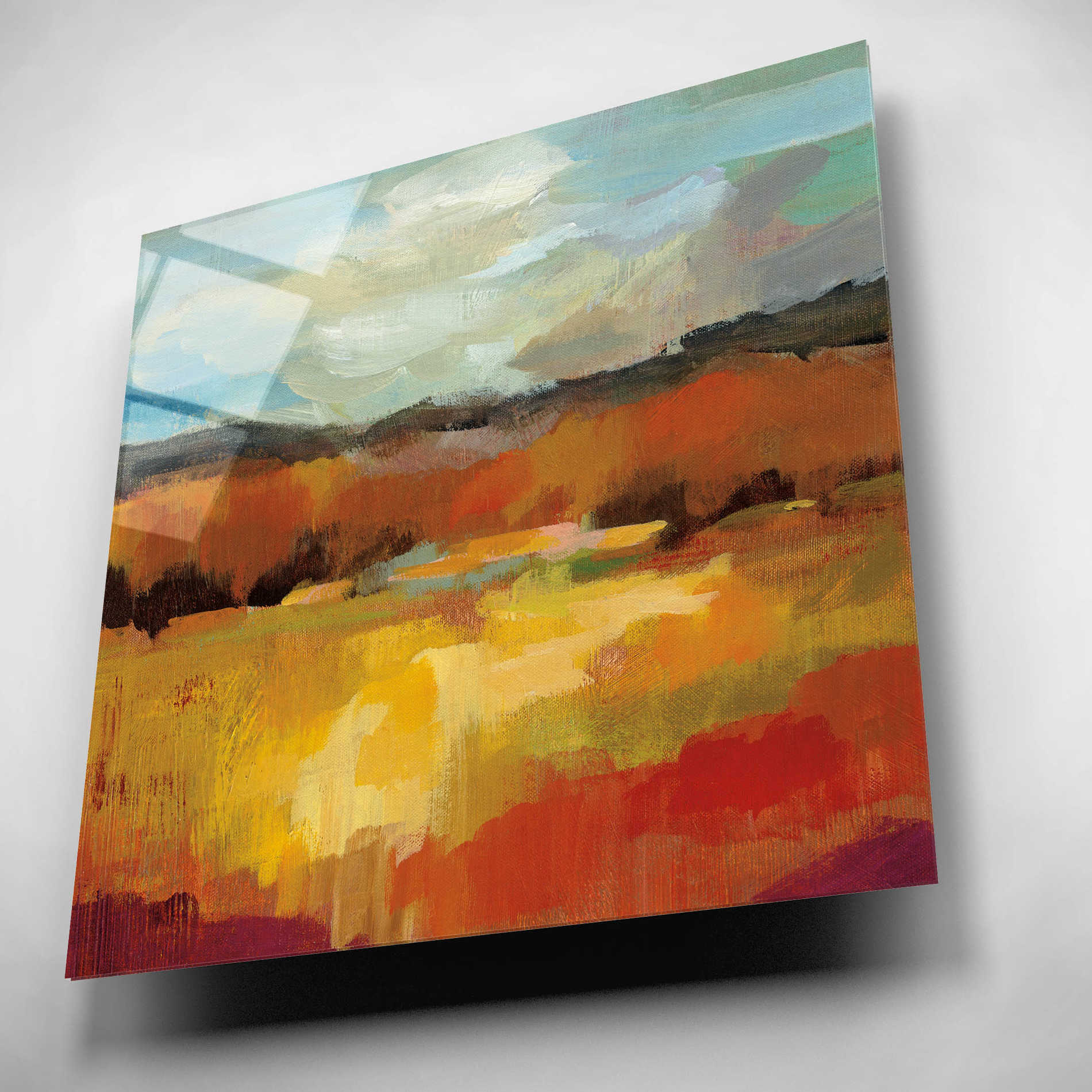 Epic Art 'October Moment II' by Silvia Vassileva, Acrylic Glass Wall Art,12x12