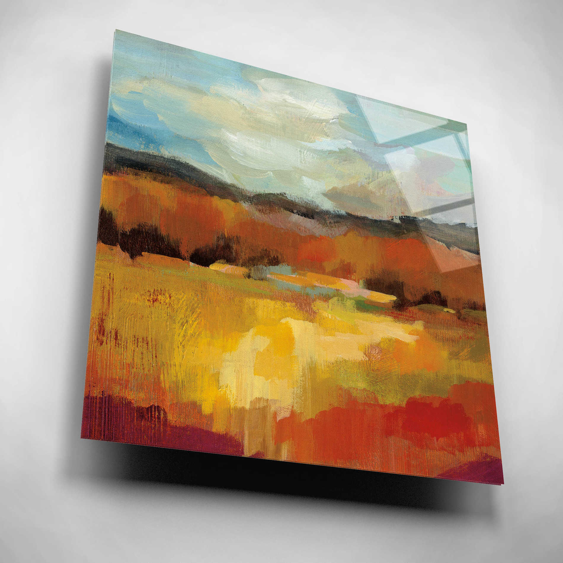 Epic Art 'October Moment II' by Silvia Vassileva, Acrylic Glass Wall Art,12x12