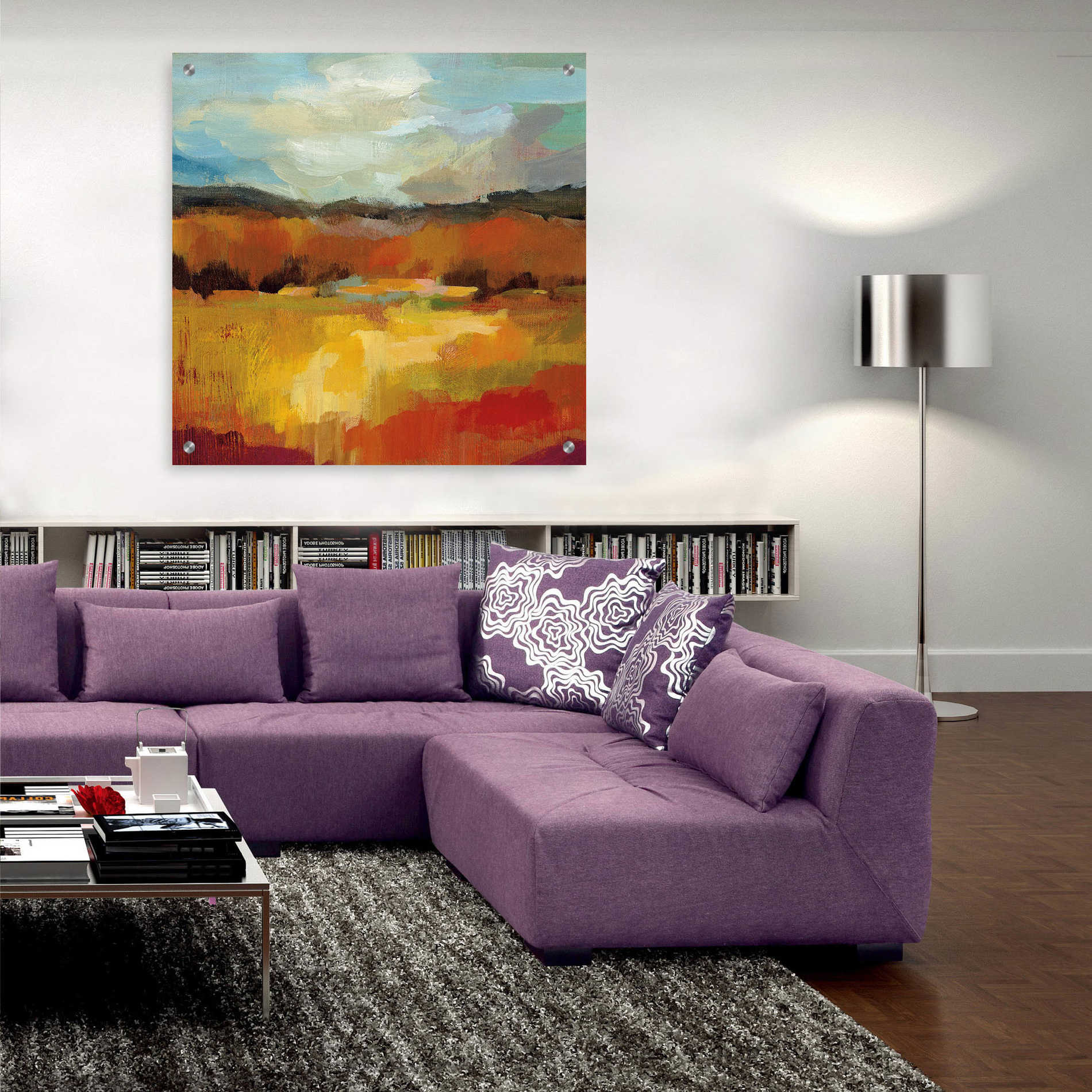 Epic Art 'October Moment II' by Silvia Vassileva, Acrylic Glass Wall Art,36x36