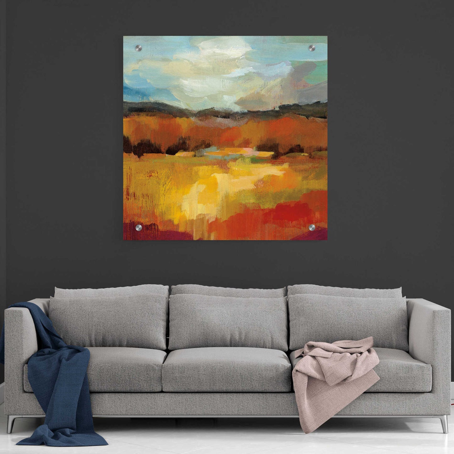 Epic Art 'October Moment II' by Silvia Vassileva, Acrylic Glass Wall Art,36x36