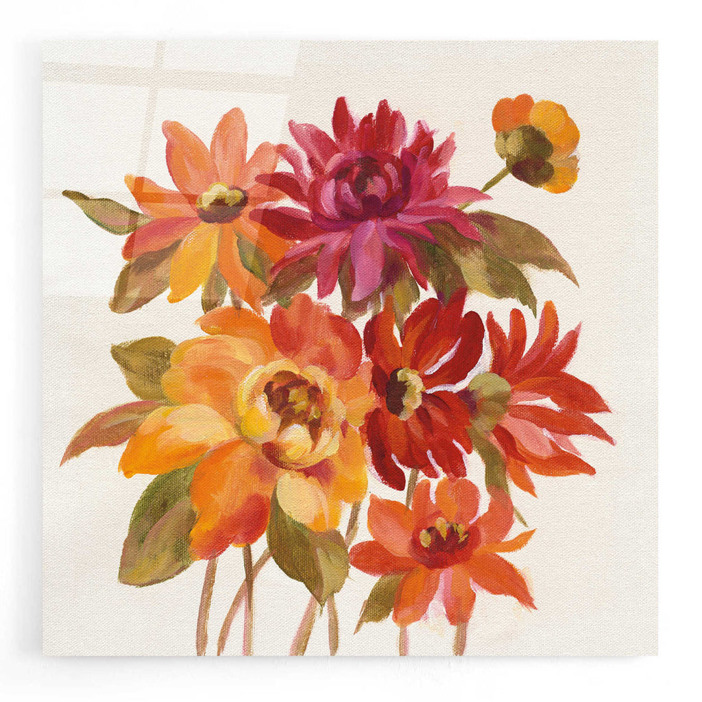Epic Art 'English Garden I' by Silvia Vassileva, Acrylic Glass Wall Art