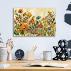 Epic Art 'Rain Forest Floral' by Silvia Vassileva, Acrylic Glass Wall Art,16x12
