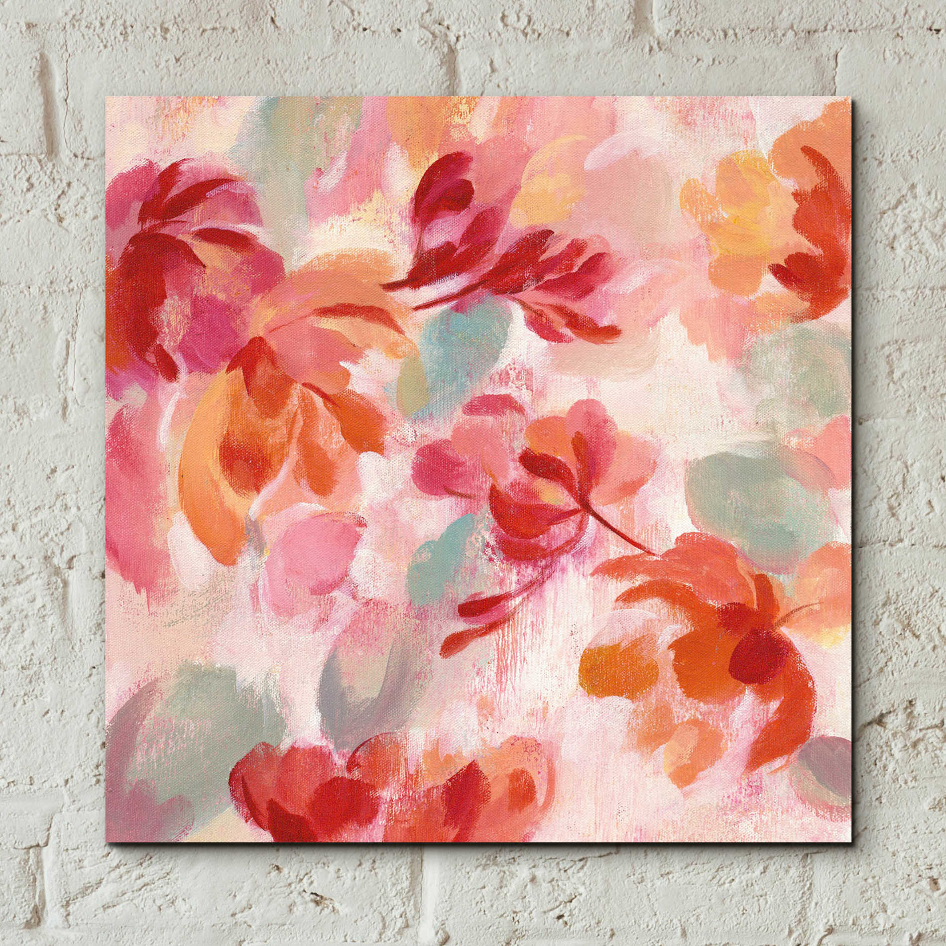 Epic Art 'Spring Galore II' by Silvia Vassileva, Acrylic Glass Wall Art,12x12