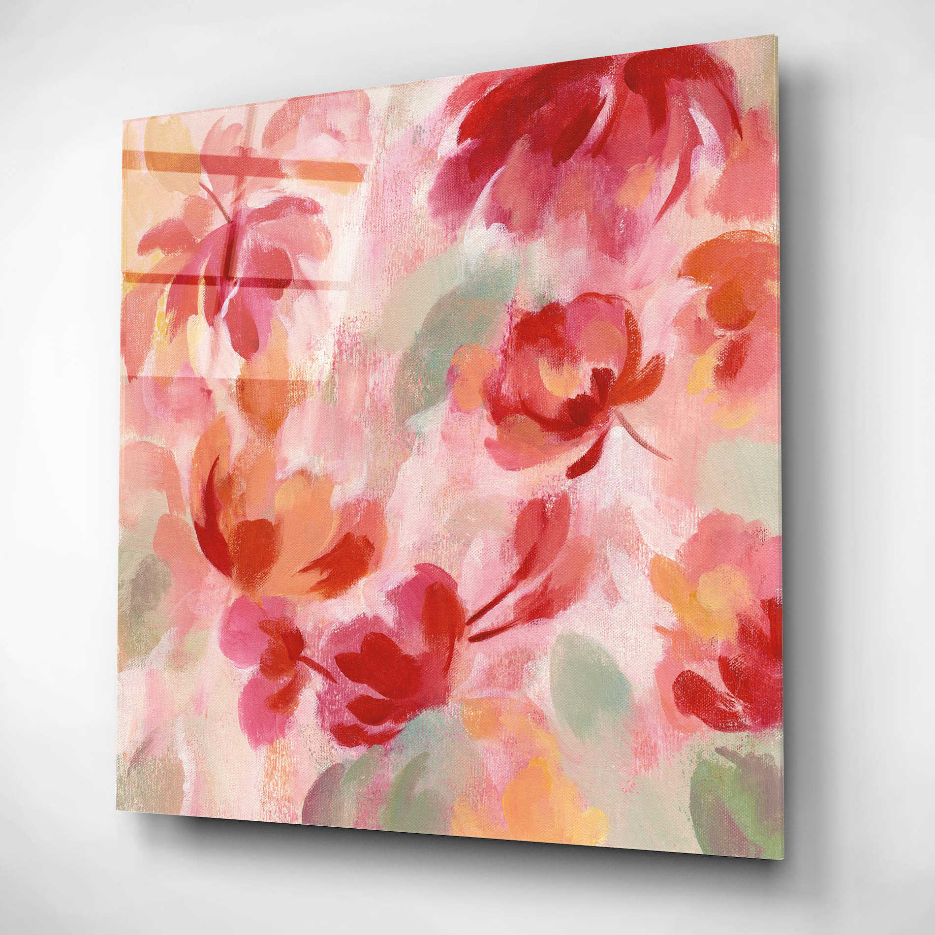 Epic Art 'Spring Galore III' by Silvia Vassileva, Acrylic Glass Wall Art,12x12